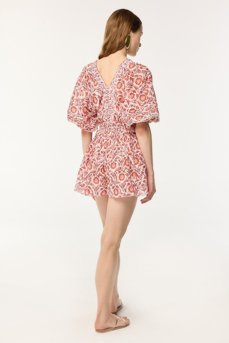 Short Jumpsuit Chantal - Pink Victorian 3