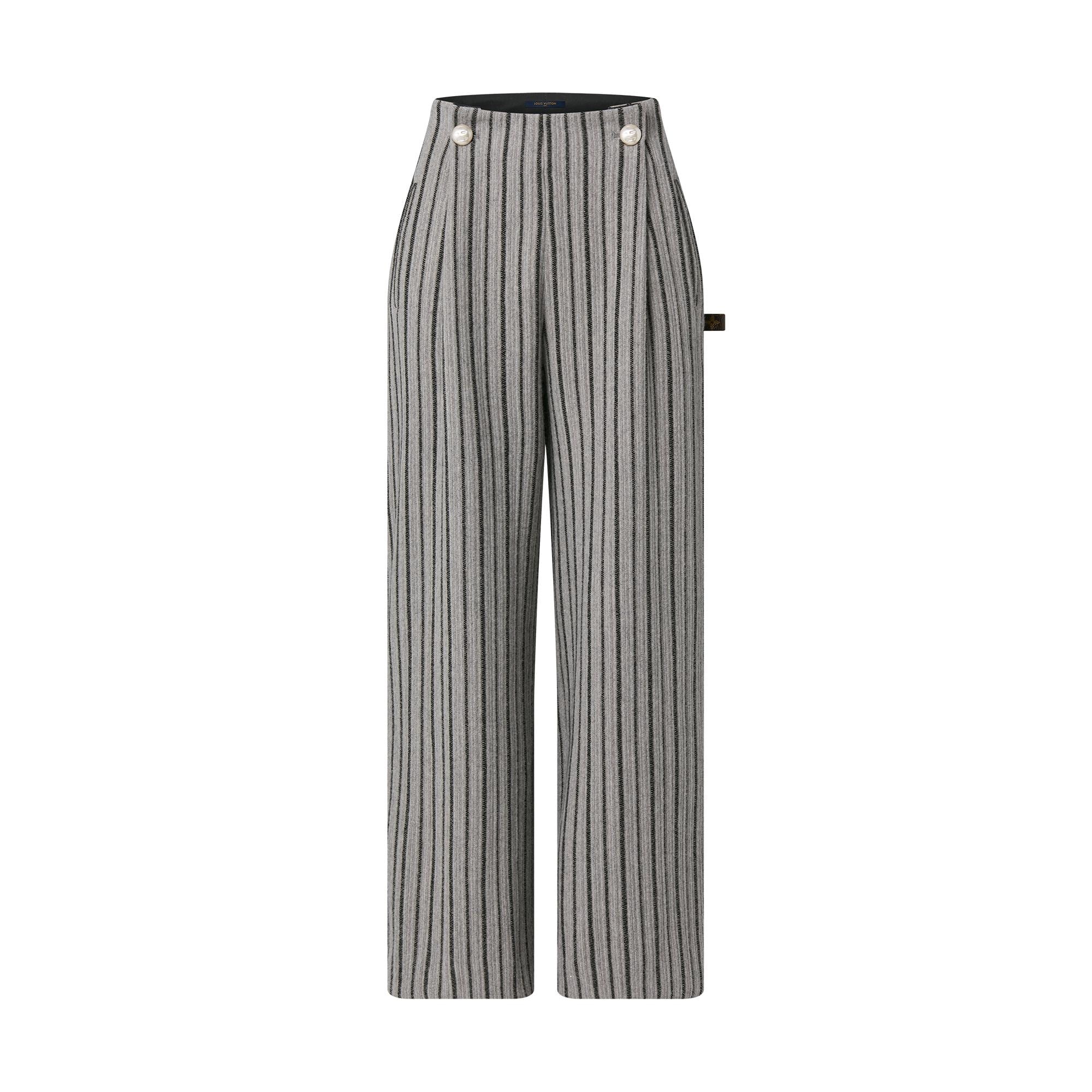 Graphic Stripes Dart Pants - 1