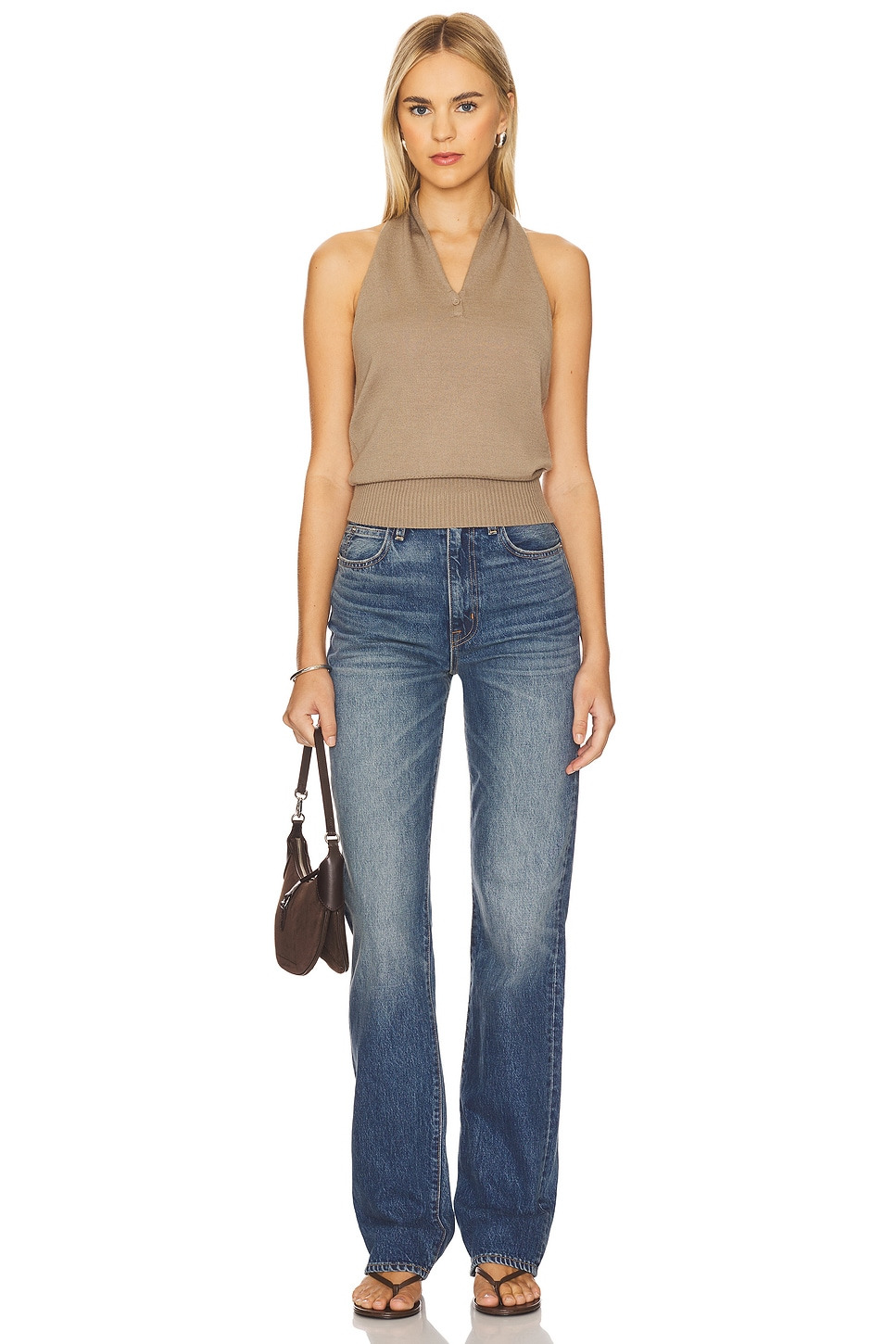 London Turn Up Straight Jeans - 5