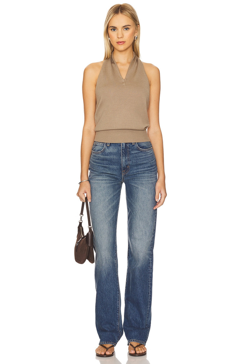 London Turn Up Straight Jeans 5