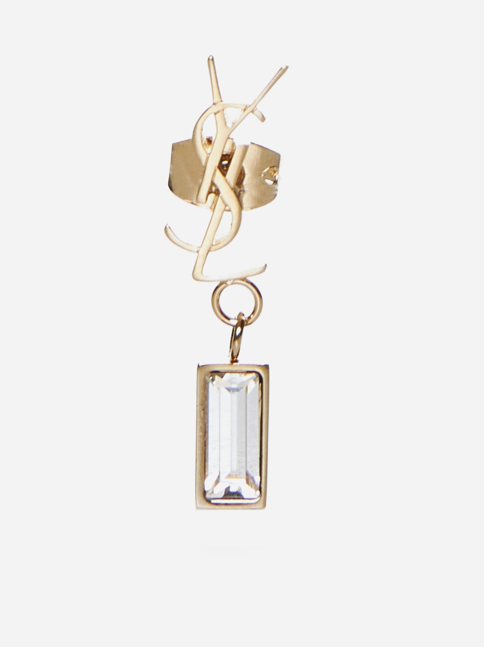 SAINT LAURENT Cassandre single earring | danielloboutique