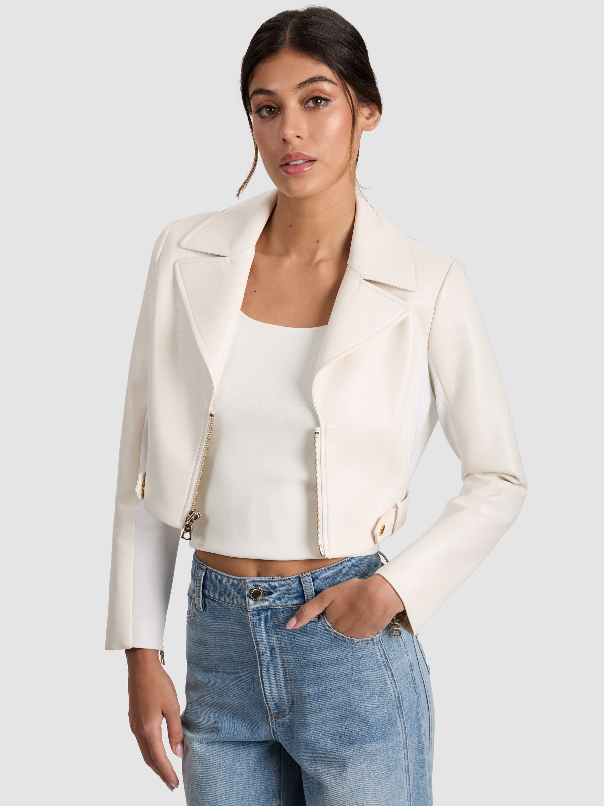 YARDLEY LEATHER JACKET - 2