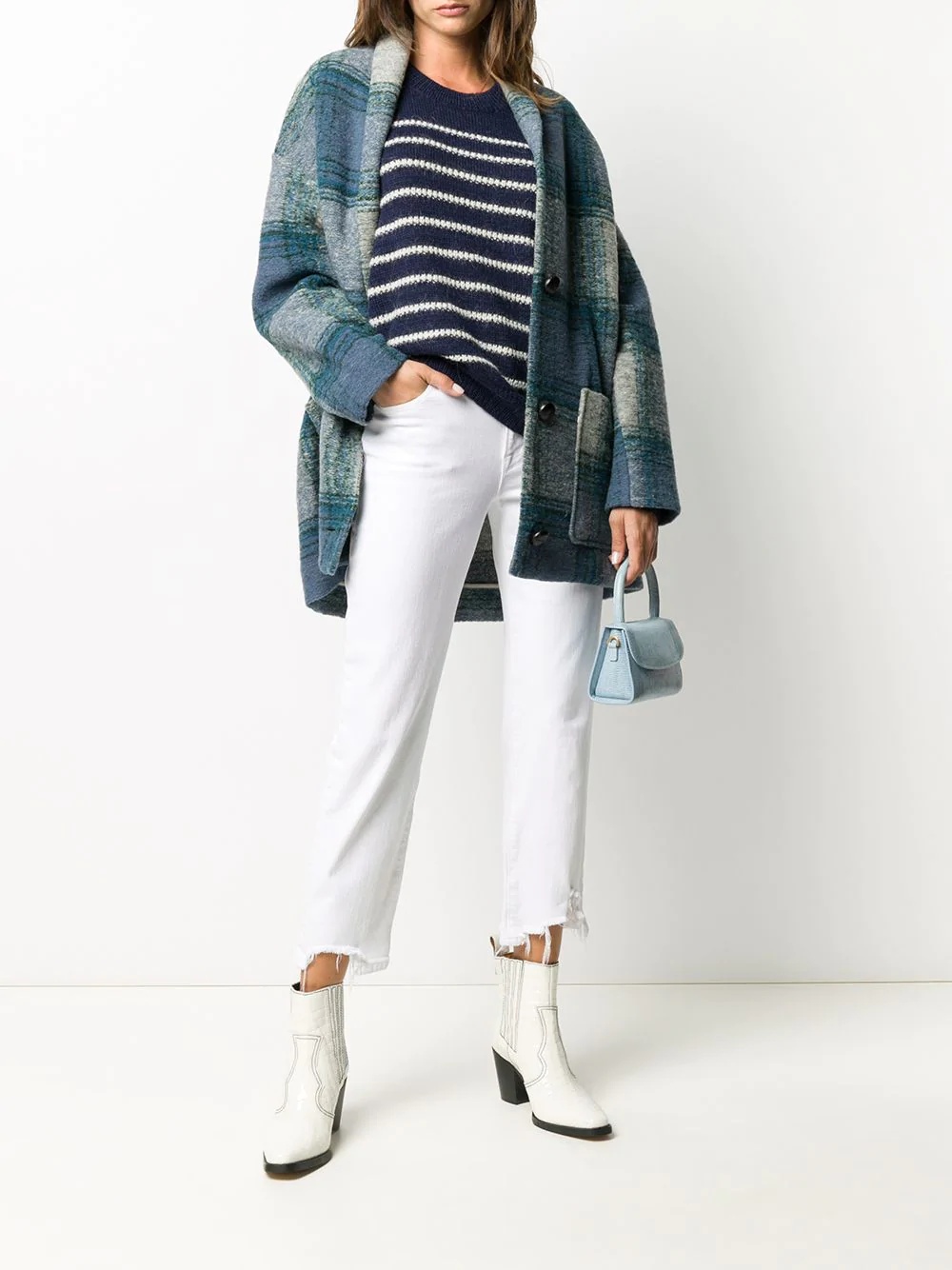 striped long-sleeve jumper - 2