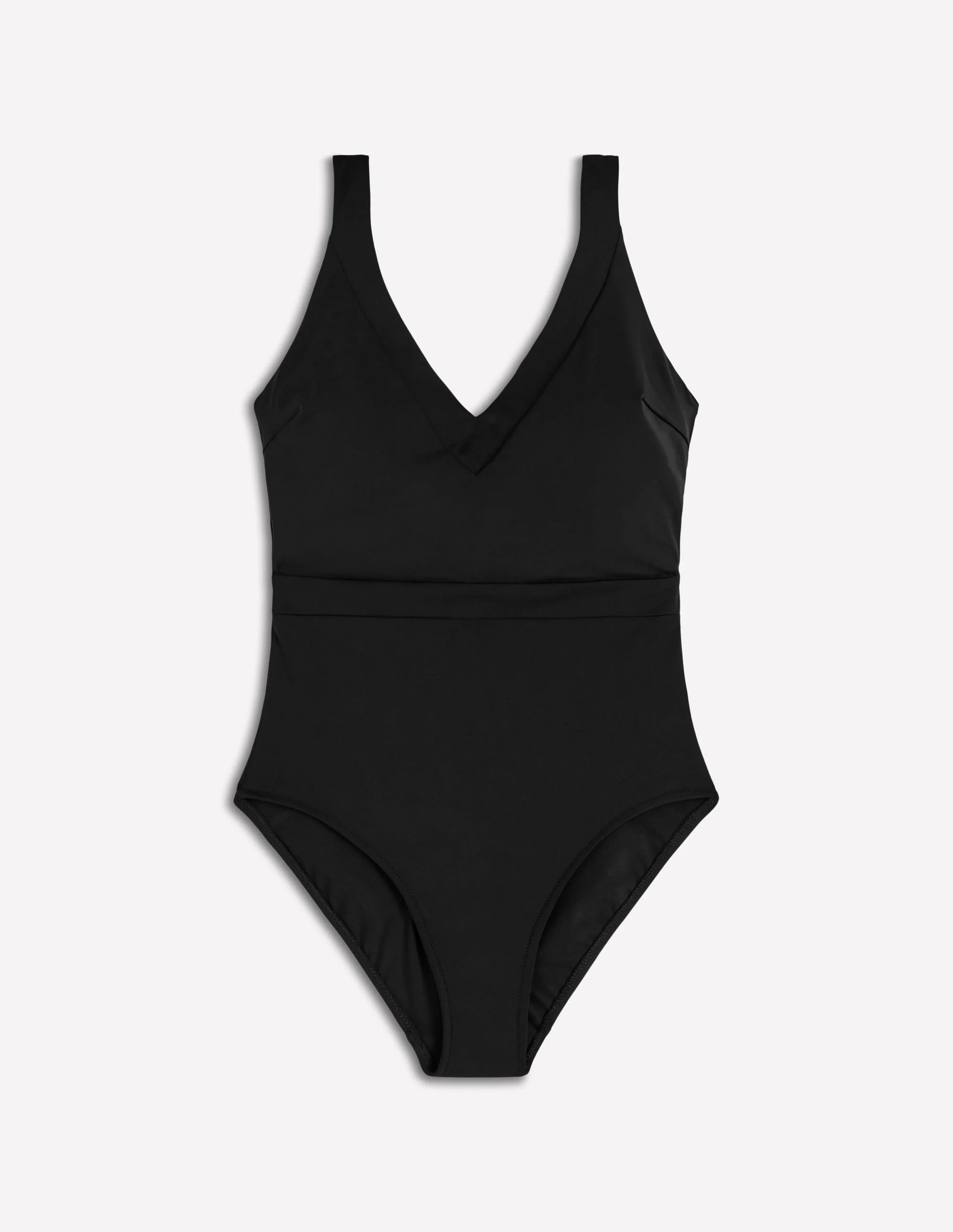 Campania Cross-back Swimsuit-Black - 1