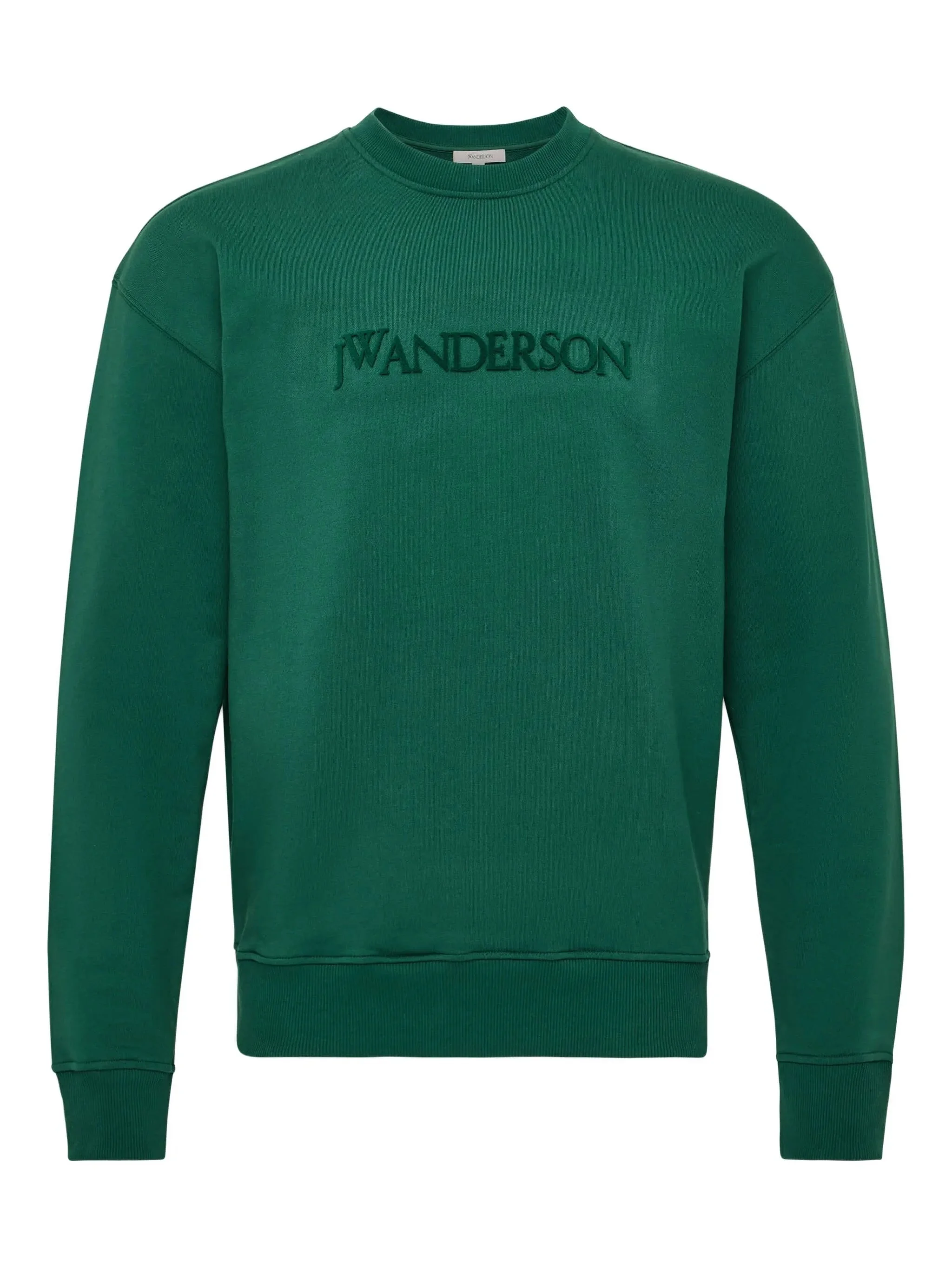 logo-embroidered sweatshirt - 1