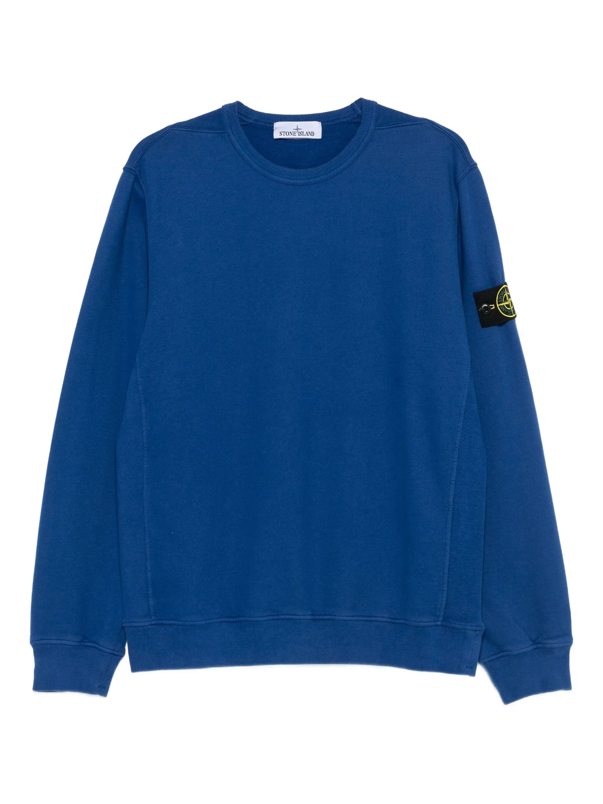Stone Island 6100028 Logo-patch Crew-neck Sweatshirt - 1