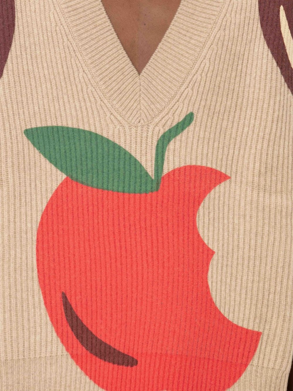 APPLE V-NECK VEST - 6