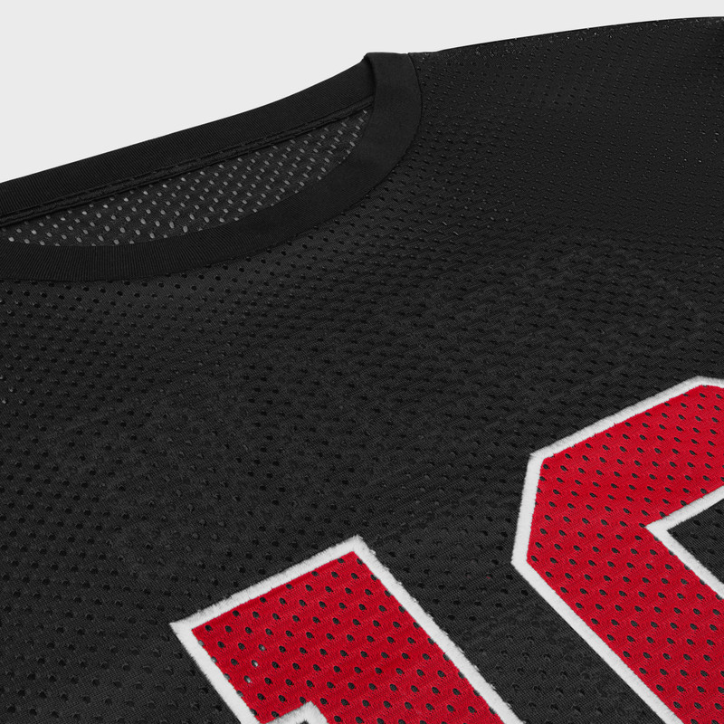 oversized celine 16 t-shirt in jersey mesh 3