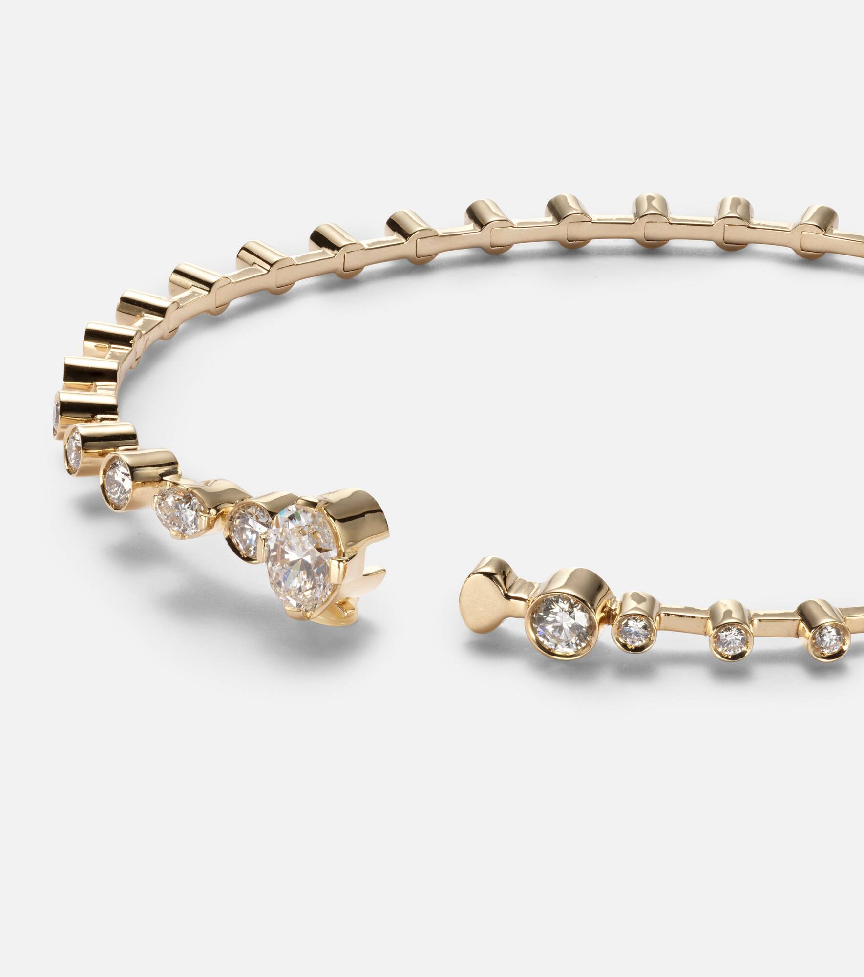 Bracelet De Sky 18kt gold bracelet with diamonds - 6