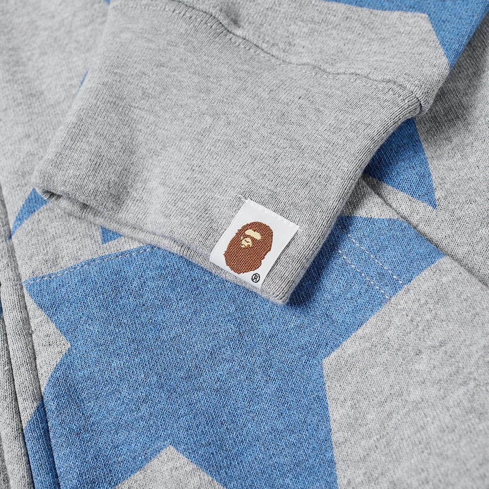 A Bathing Ape Relaxed Sta Pattern Zip Hoody - 3