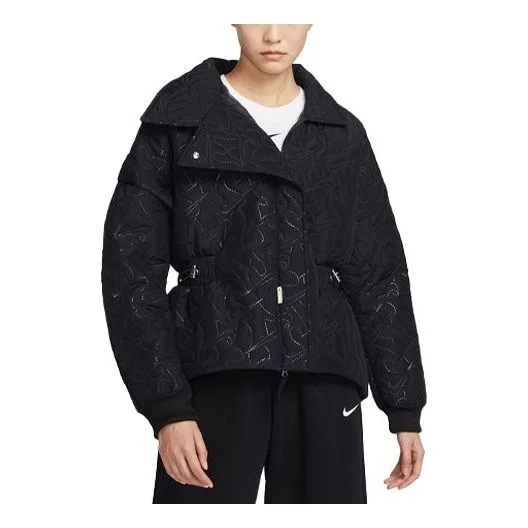 (WMNS) Nike S.G NSW Jacket SC 'Black' DV8213-010 - 1