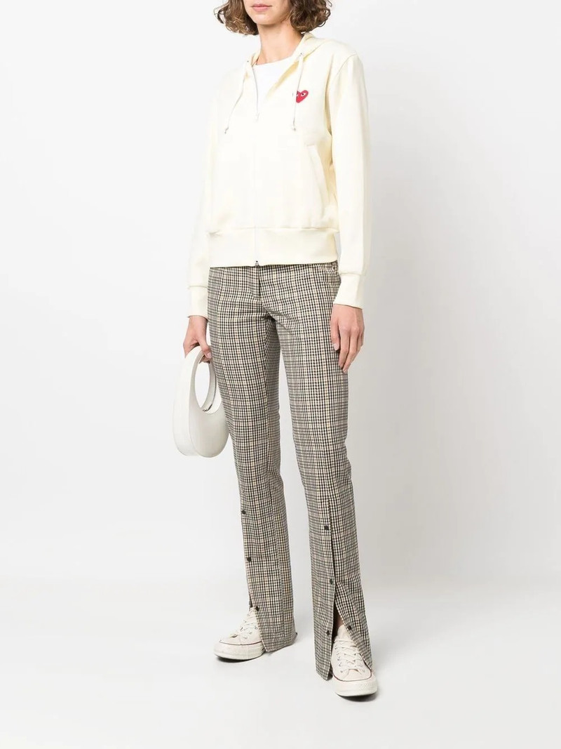 Comme des Garçons PLAY heart logo hoodie outlook