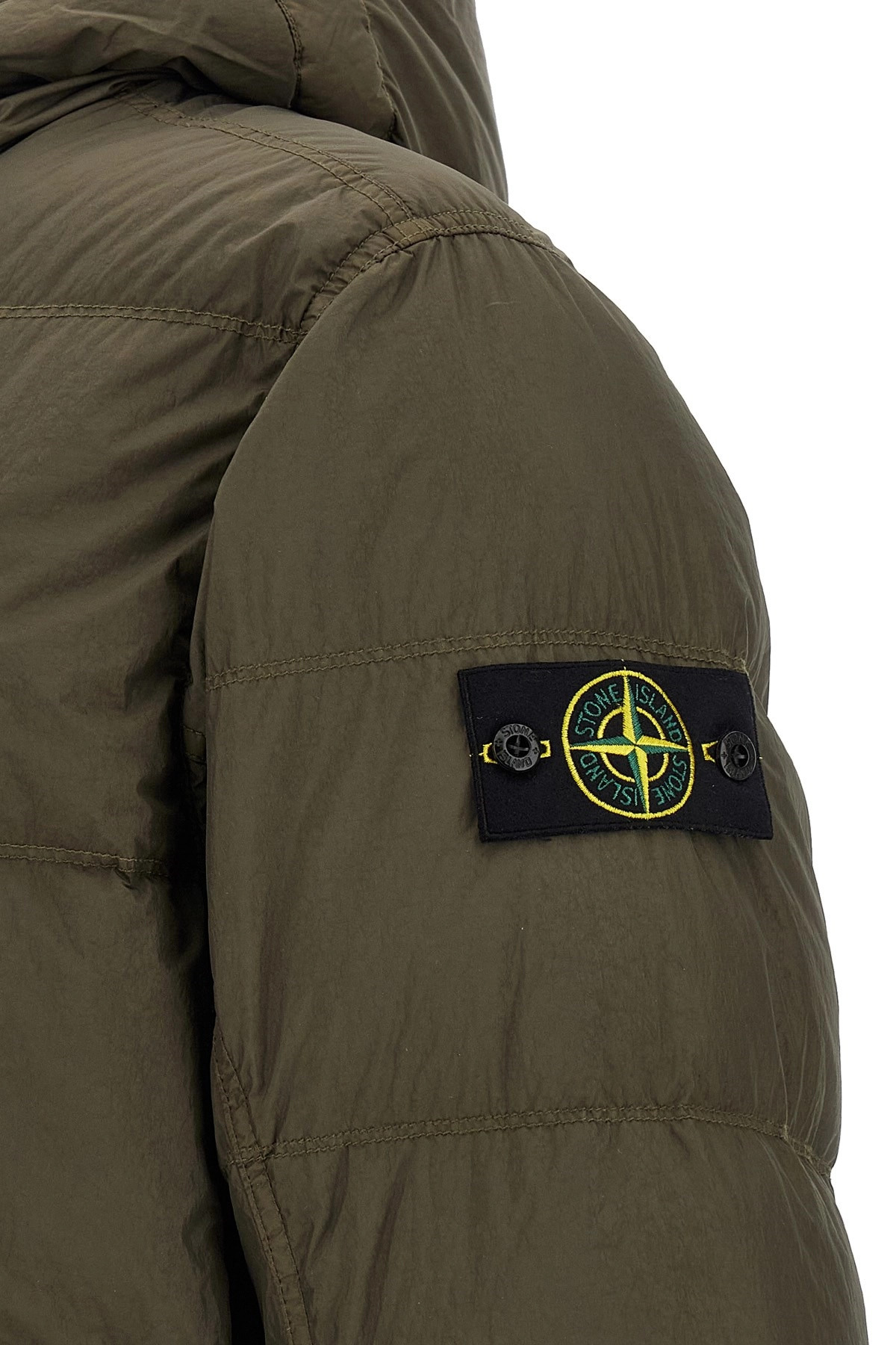 'Crinkle Reps NY' Padded Parka - 4