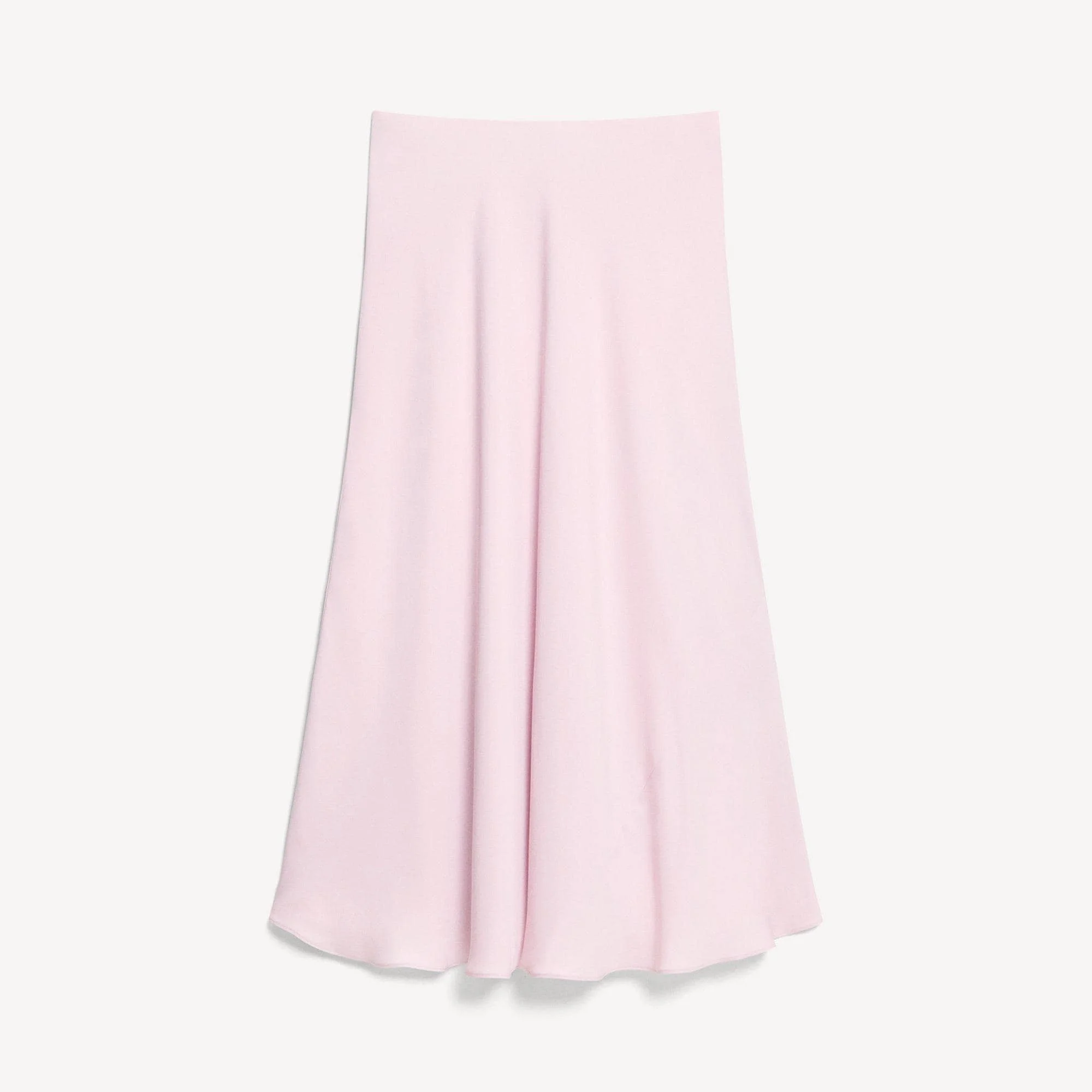 Fluid Pull-On Skirt in Silk Georgette - 1