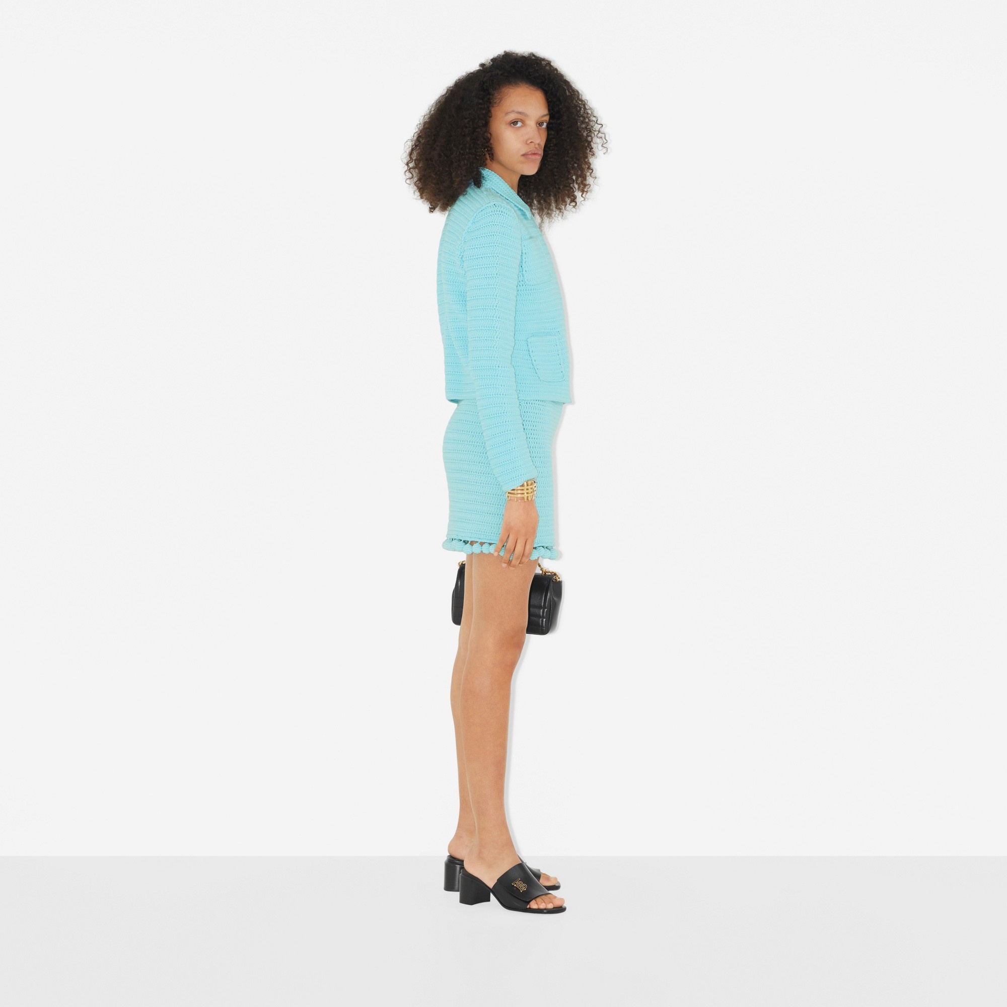 Crochet Technical Cotton Jacket - 3