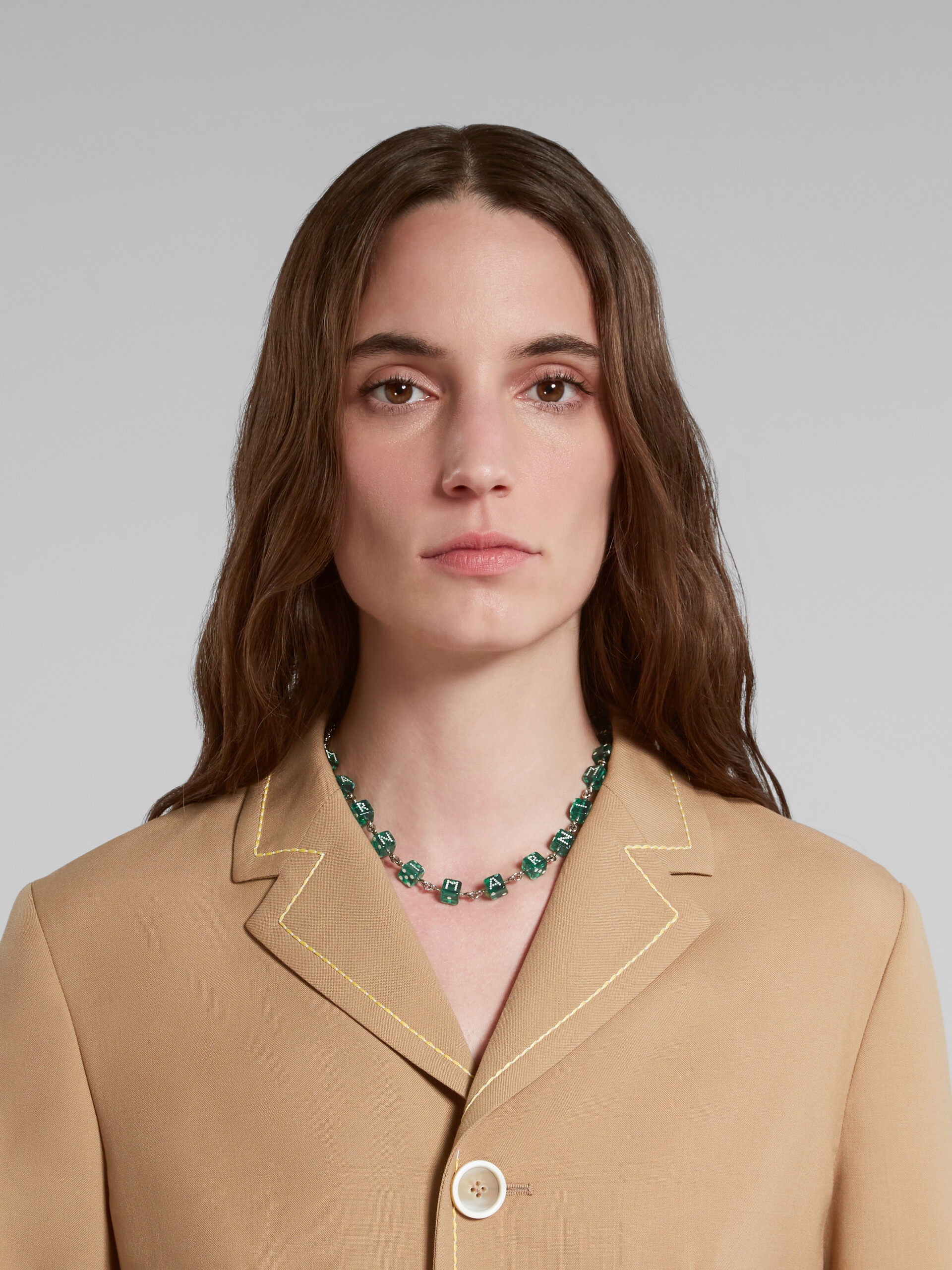 DICE CHARM NECKLACE - 2