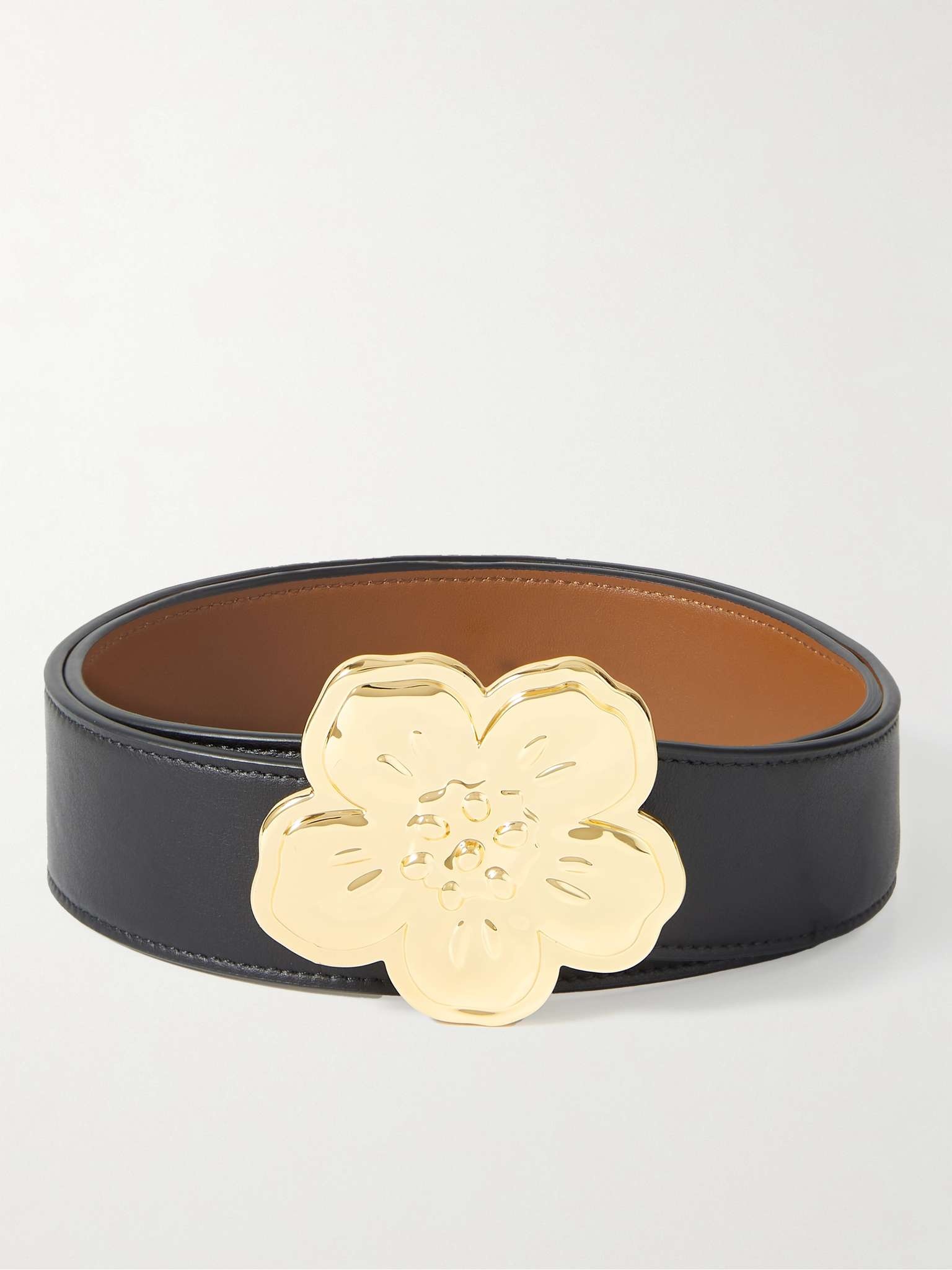 3cm Reversible Leather Belt - 2