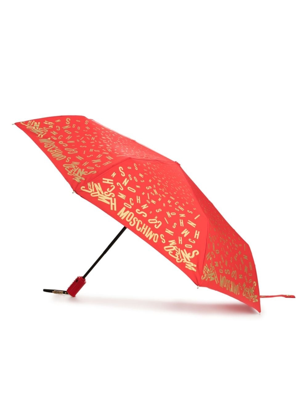 logo-print folded umbrella - 3