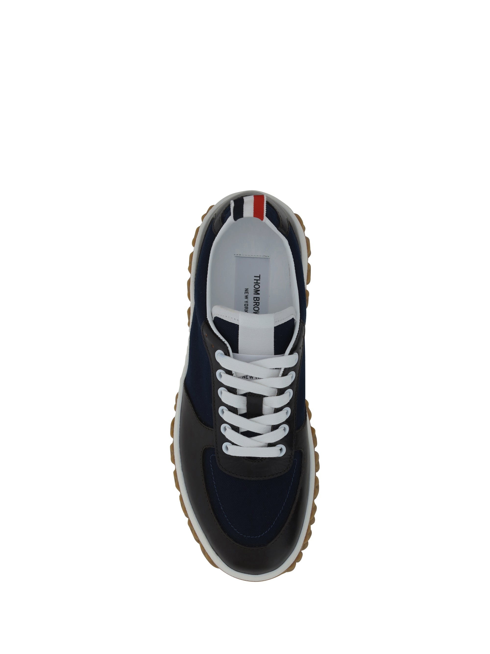 Thom Browne Men Letterman Sneakers - 4