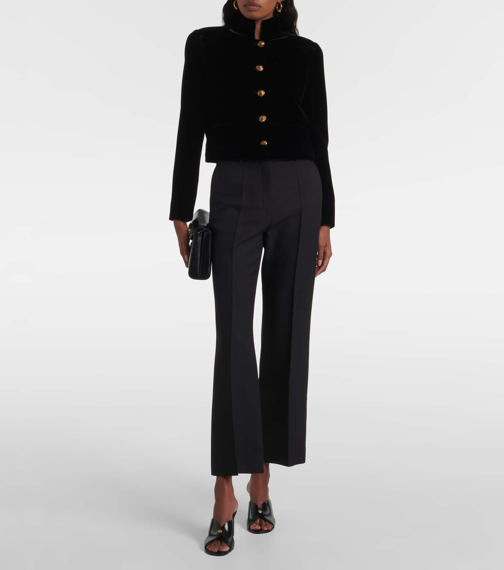 Nash wool and silk straight pants - 2