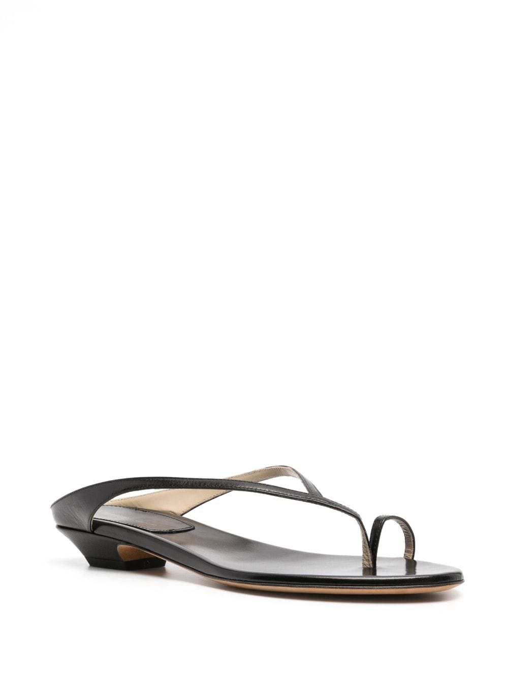 Marion leather flat sandals - 2