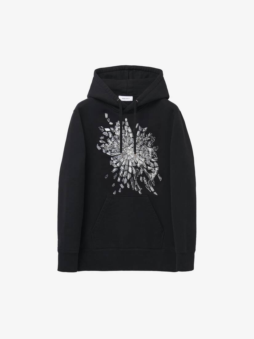 Smashed Glass Hooded Sweatshirt - 2