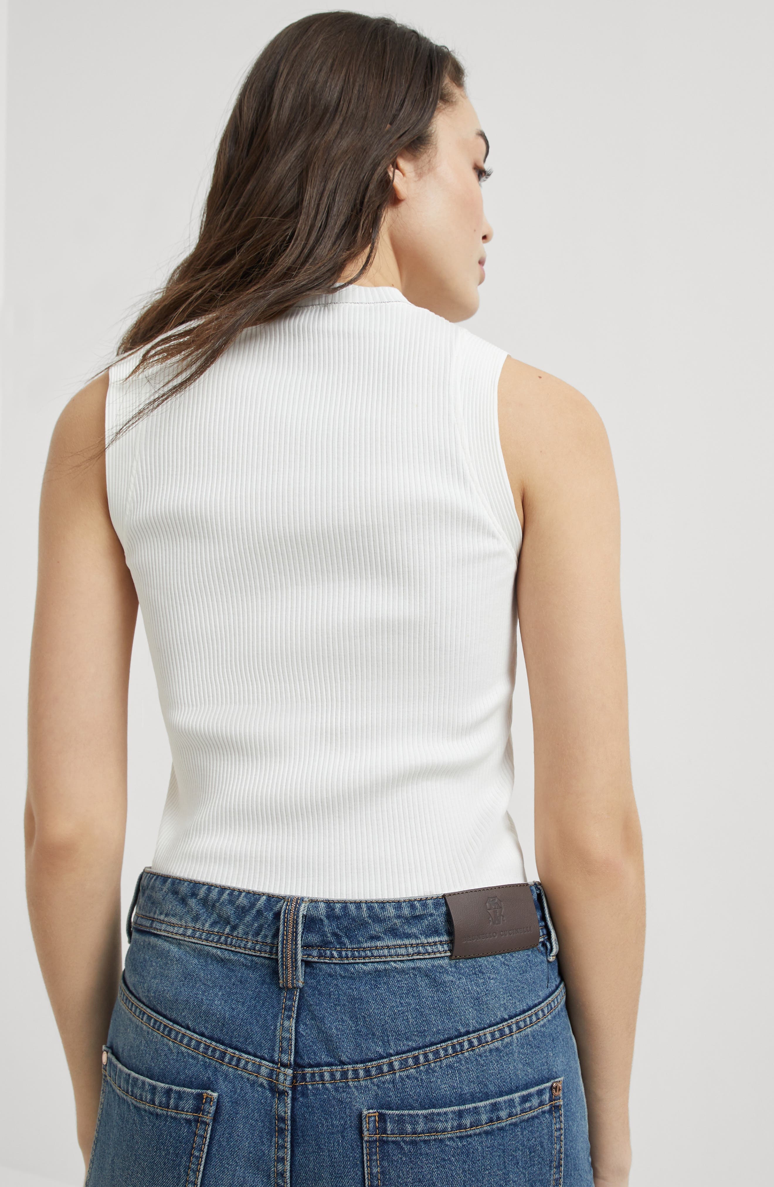 Brunello Cucinelli Baggy Tapered trousers in Denim at Nordstrom - 4