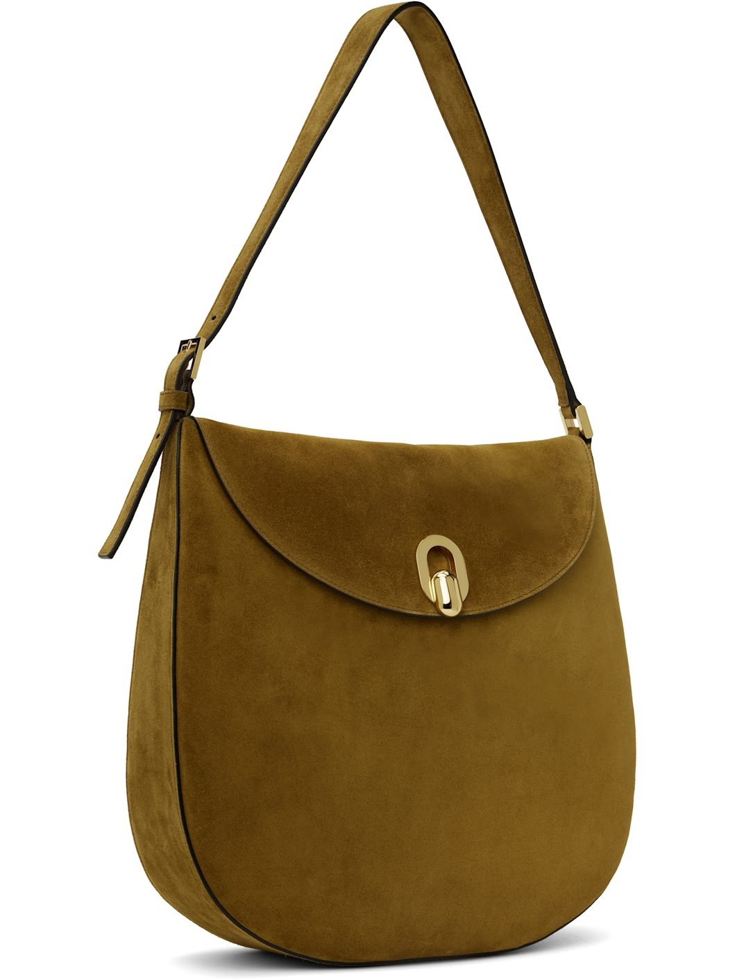 Brown Large Tondo Hobo Bag - 2