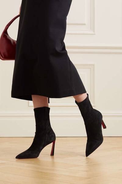 Christian Louboutin Condora 85 suede ankle boots outlook