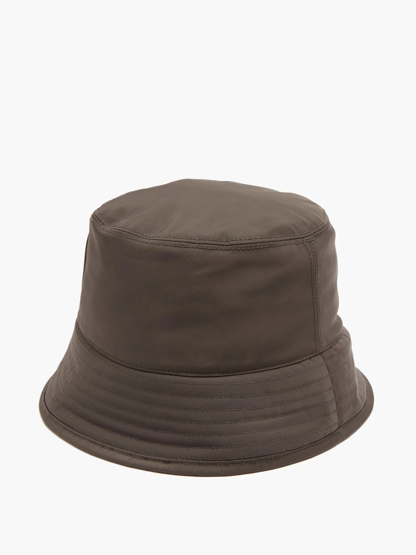 V-logo shearling-lined bucket hat - 3