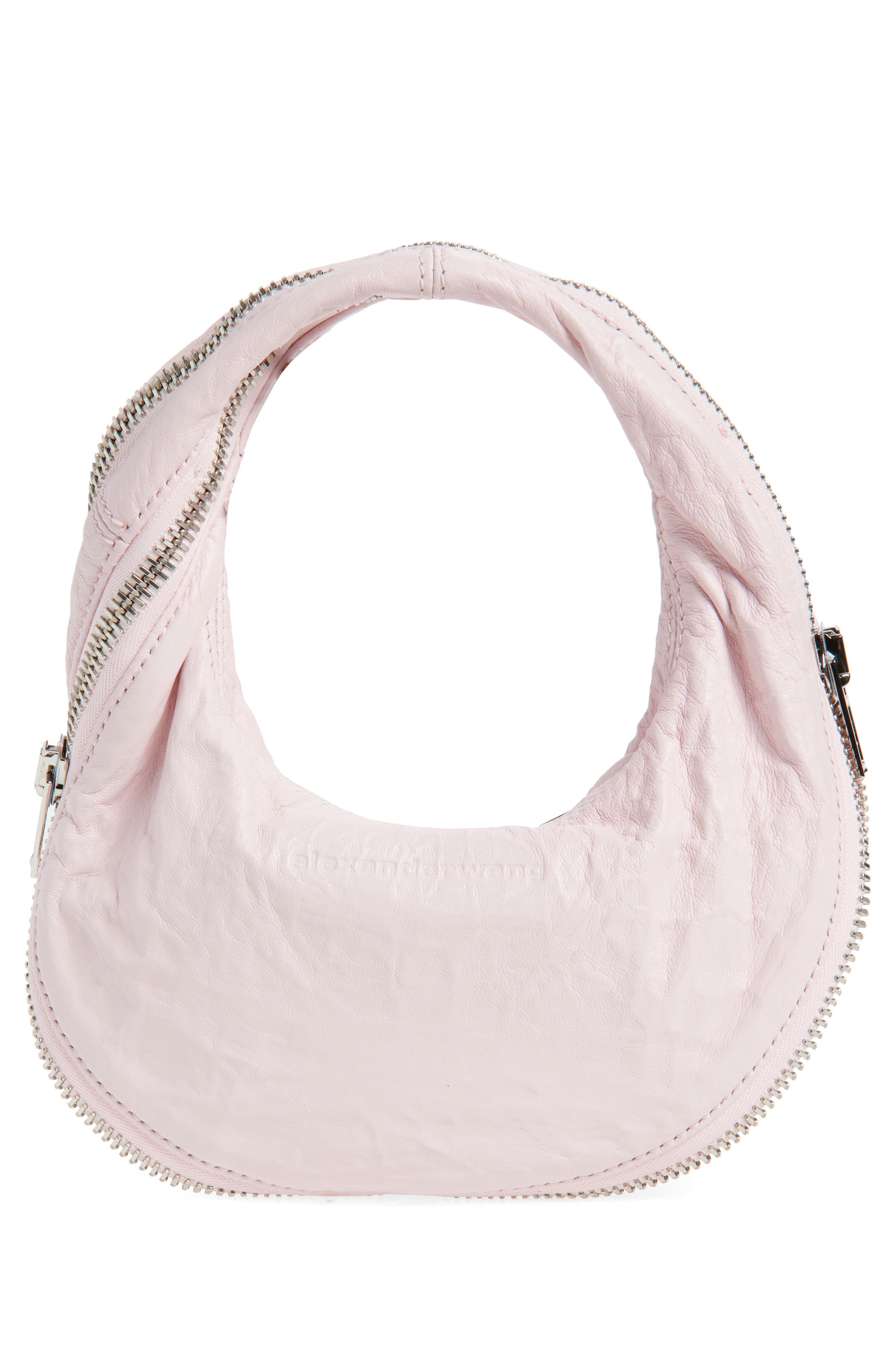 Alexander Wang Mini Twist Memory Leather Handbag in Light Pink at Nordstrom - 4