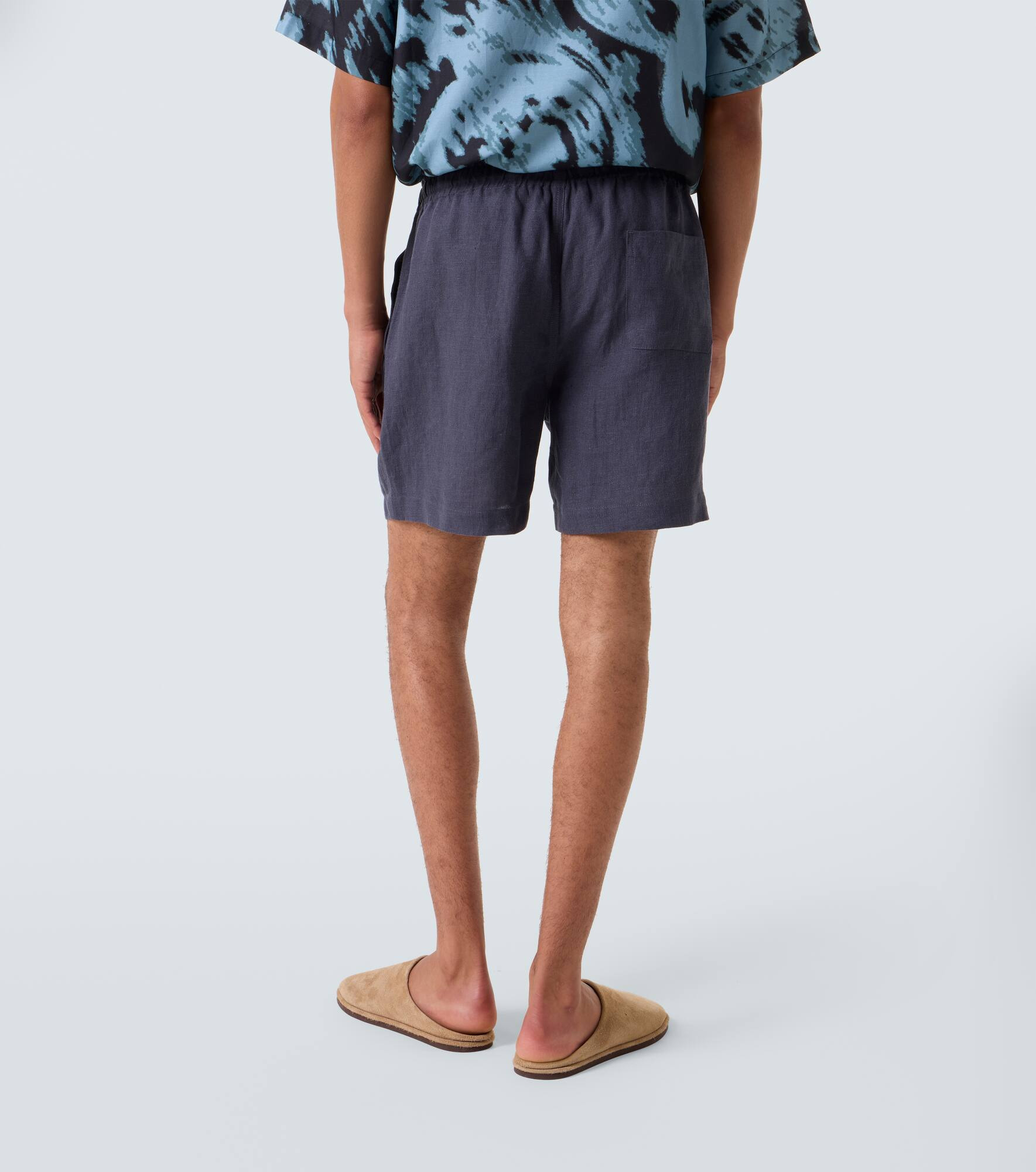 Linen shorts - 4