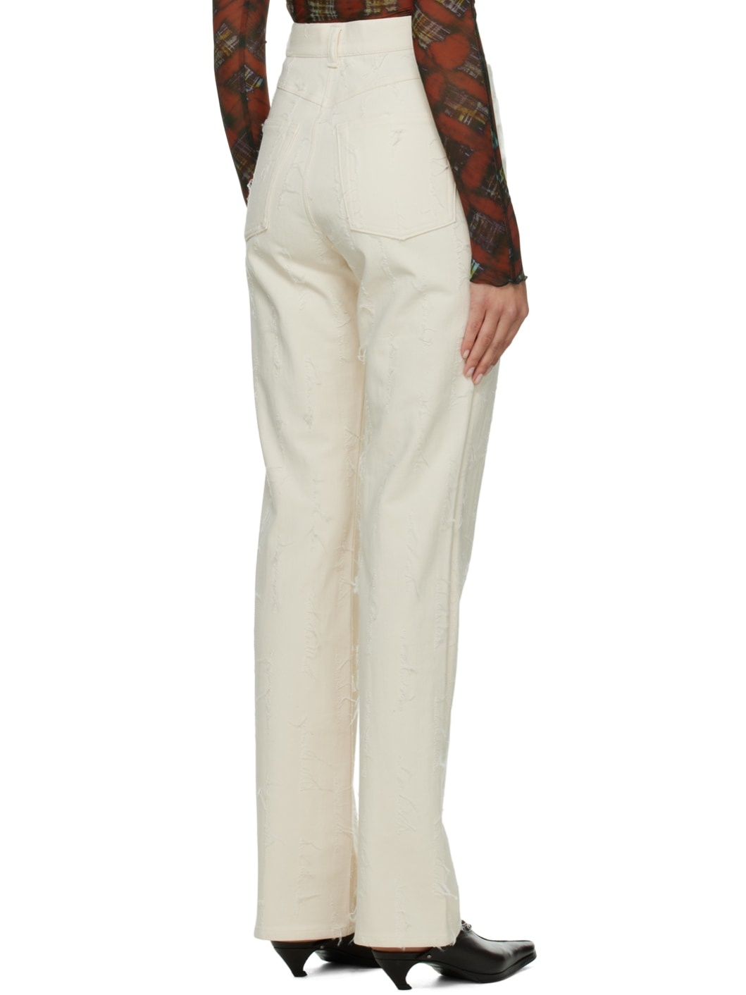 Off-White Regular-Fit Suit Jeans - 3
