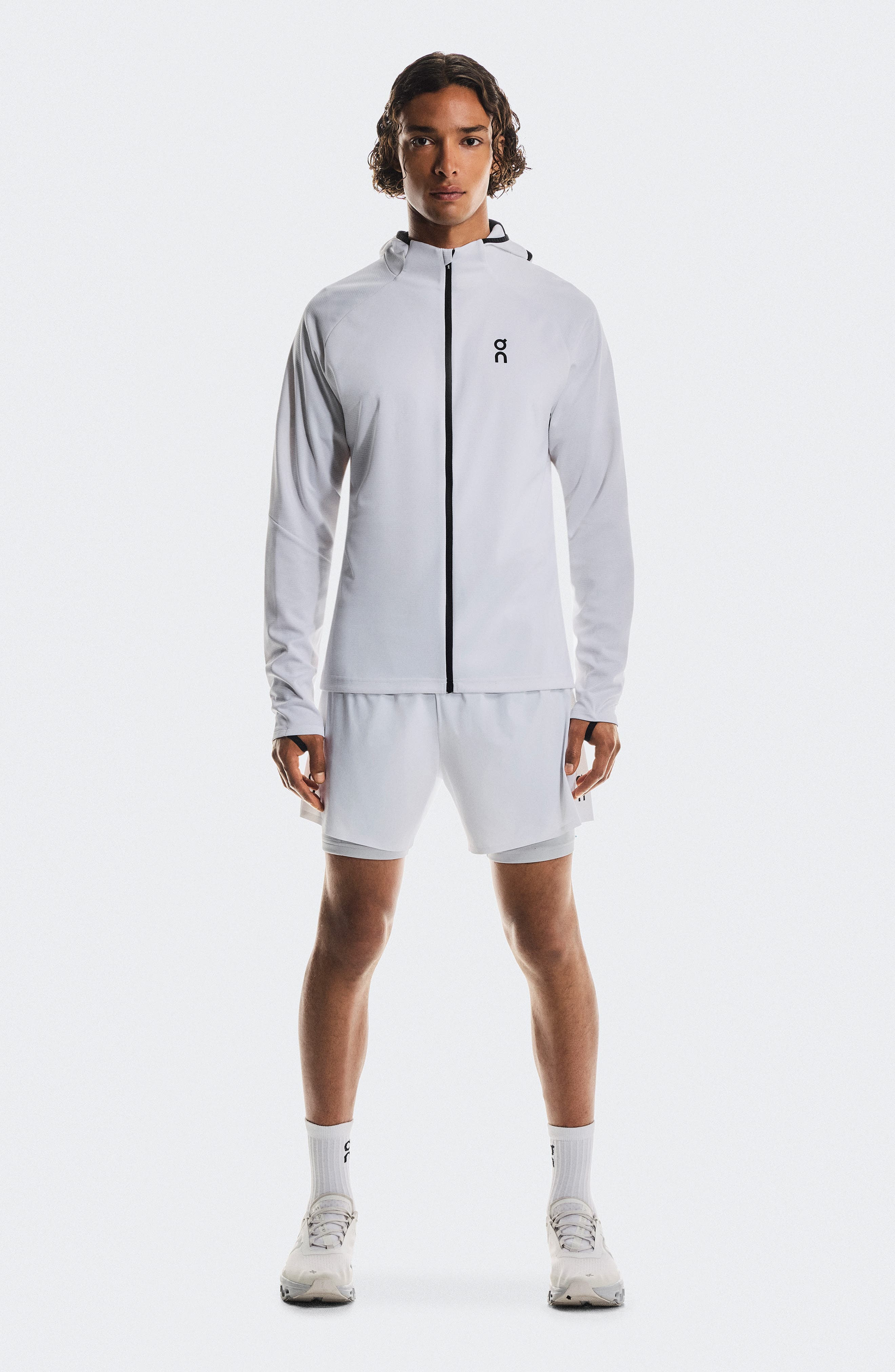 On Climate Zip Hoodie in White at Nordstrom - 6