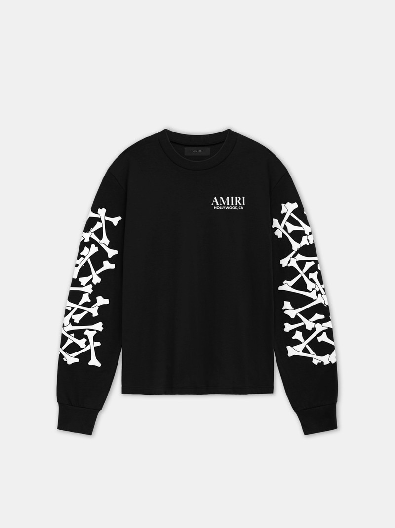 BONES STACKED LONG SLEEVE TEE - 1