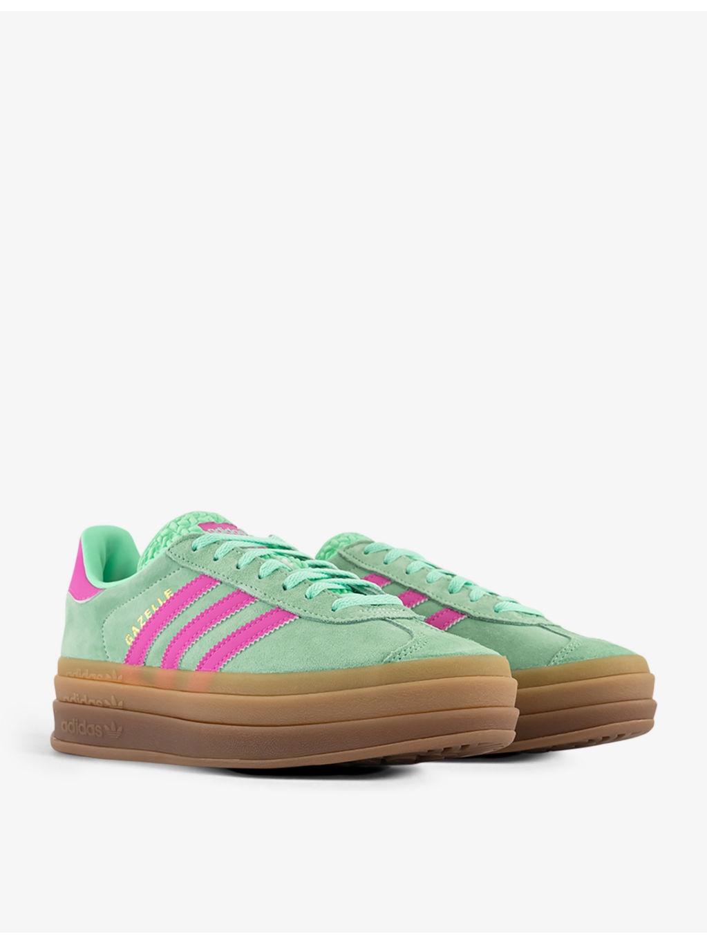 Gazelle Bold brand-stripe suede low-top trainers - 3