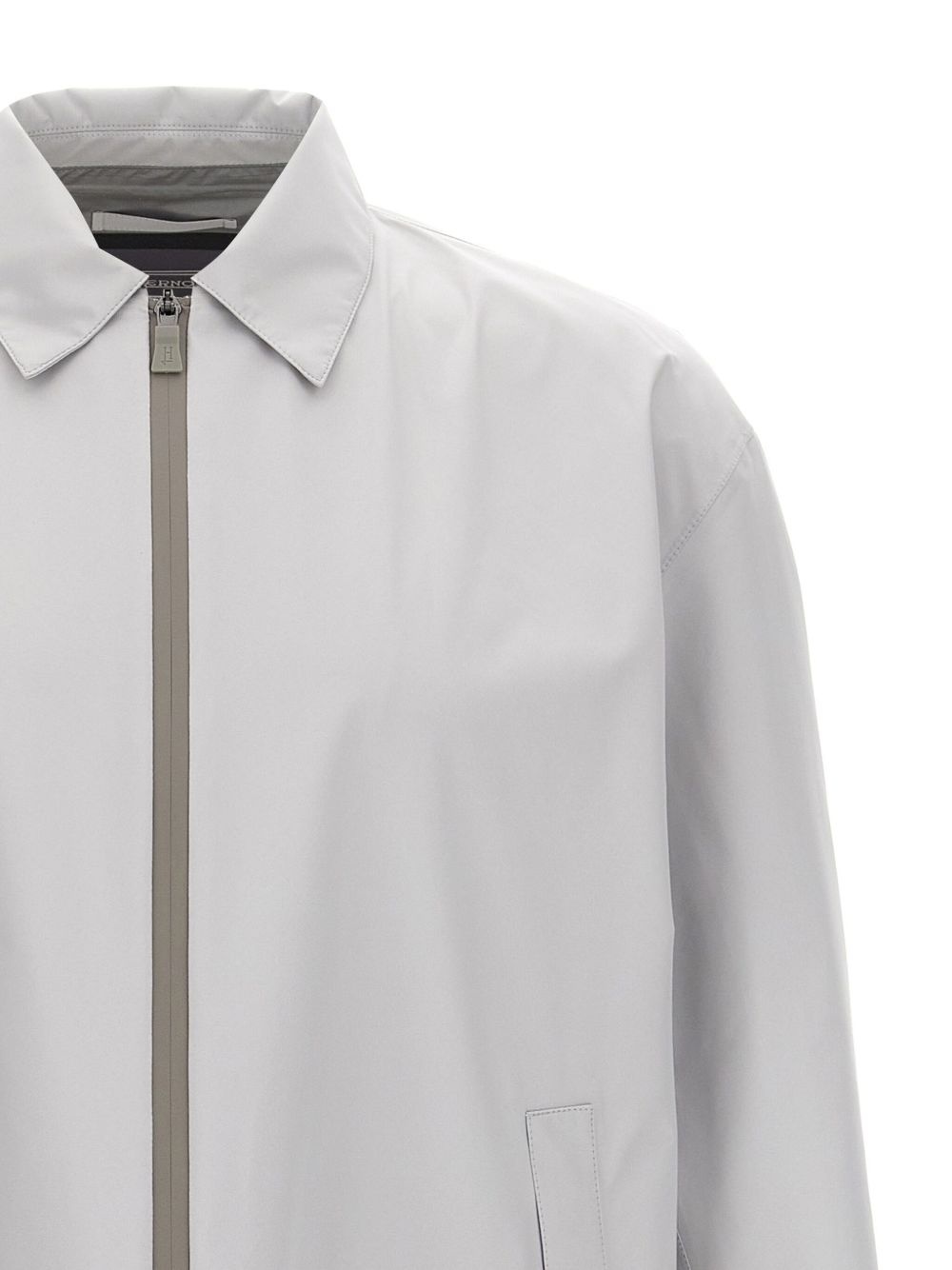 zipped windproof jacket - 3