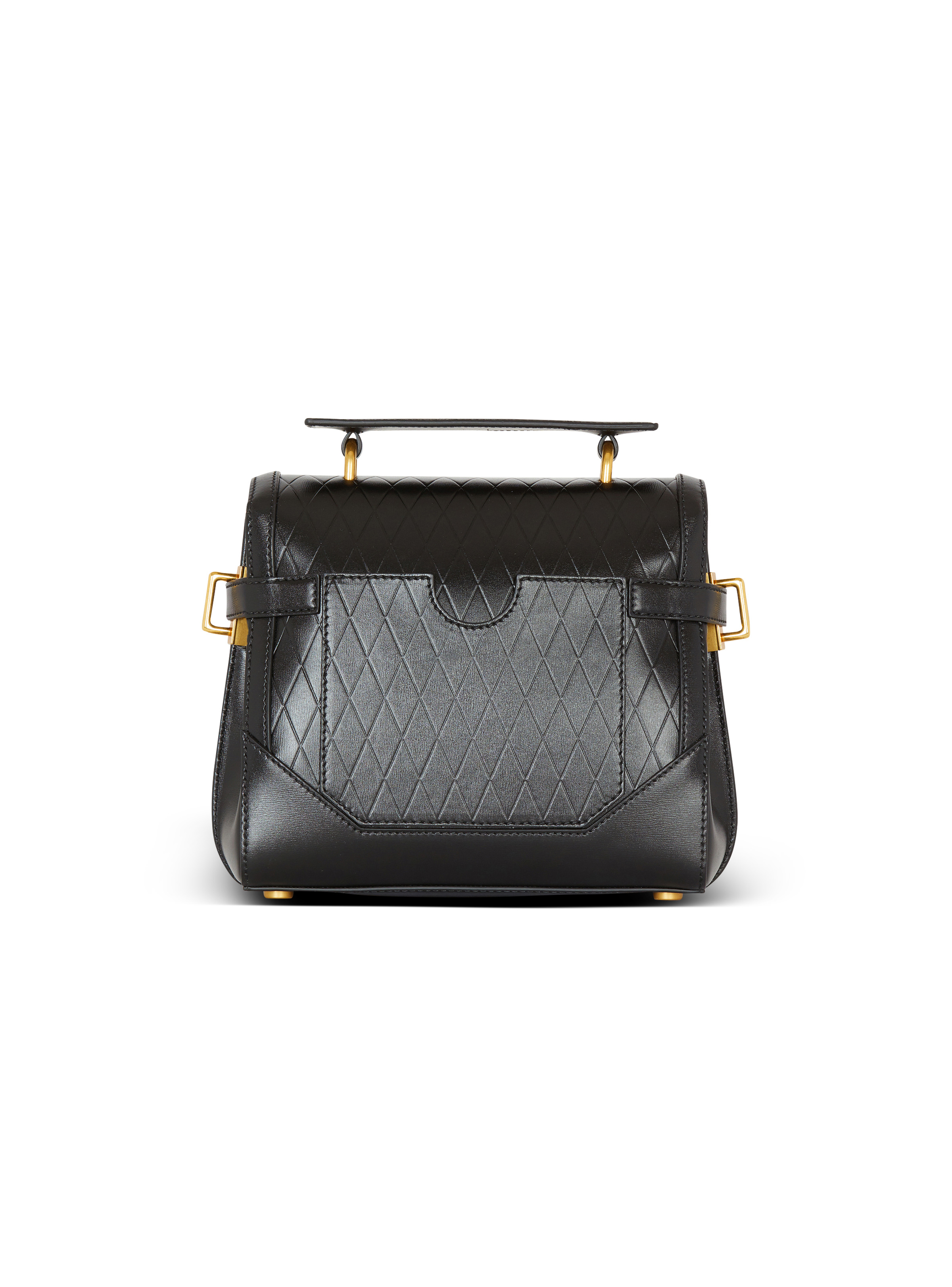 B-Buzz 23 bag in grid-embossed calfskin - 4