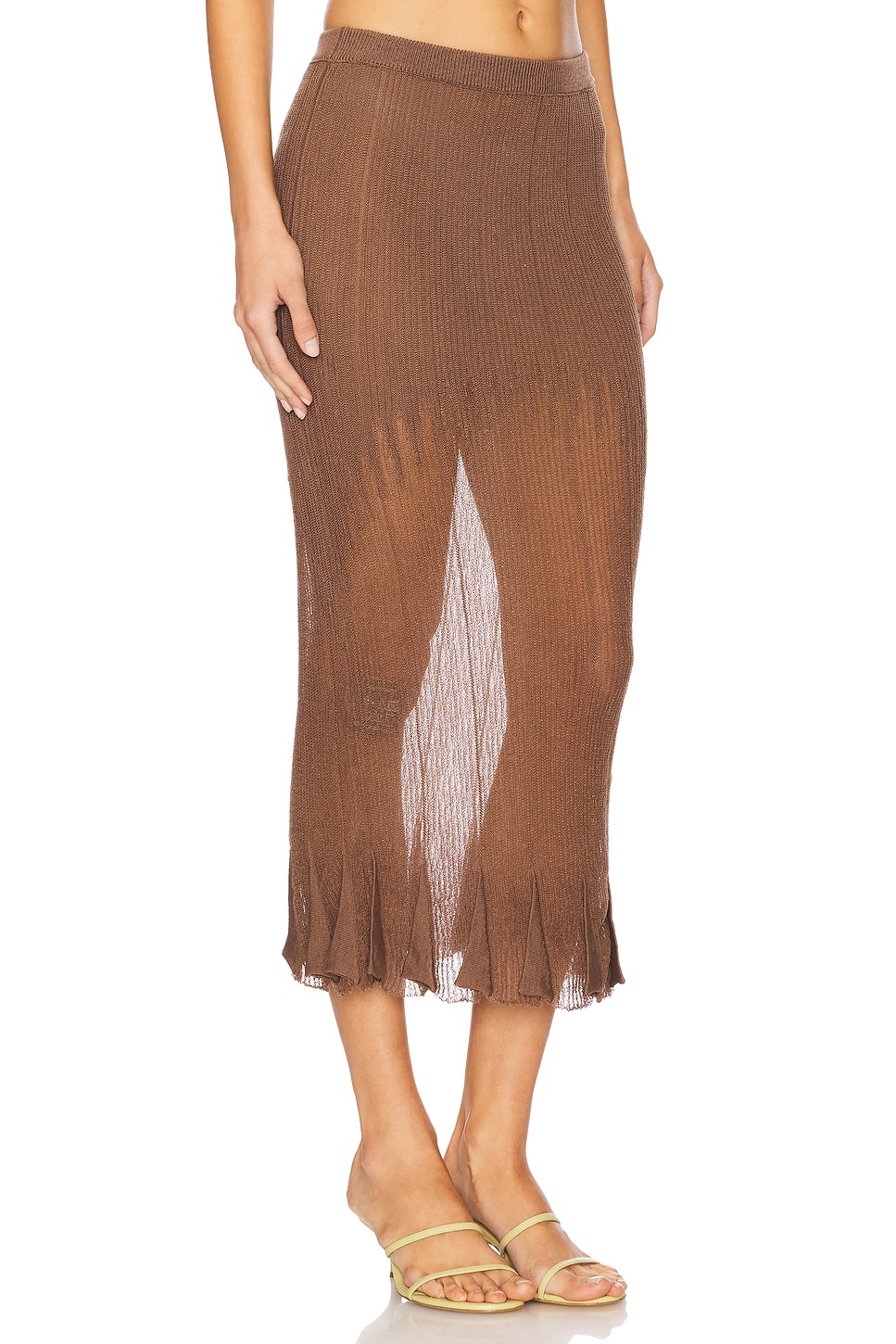 Pleating Maxi Skirt - 2