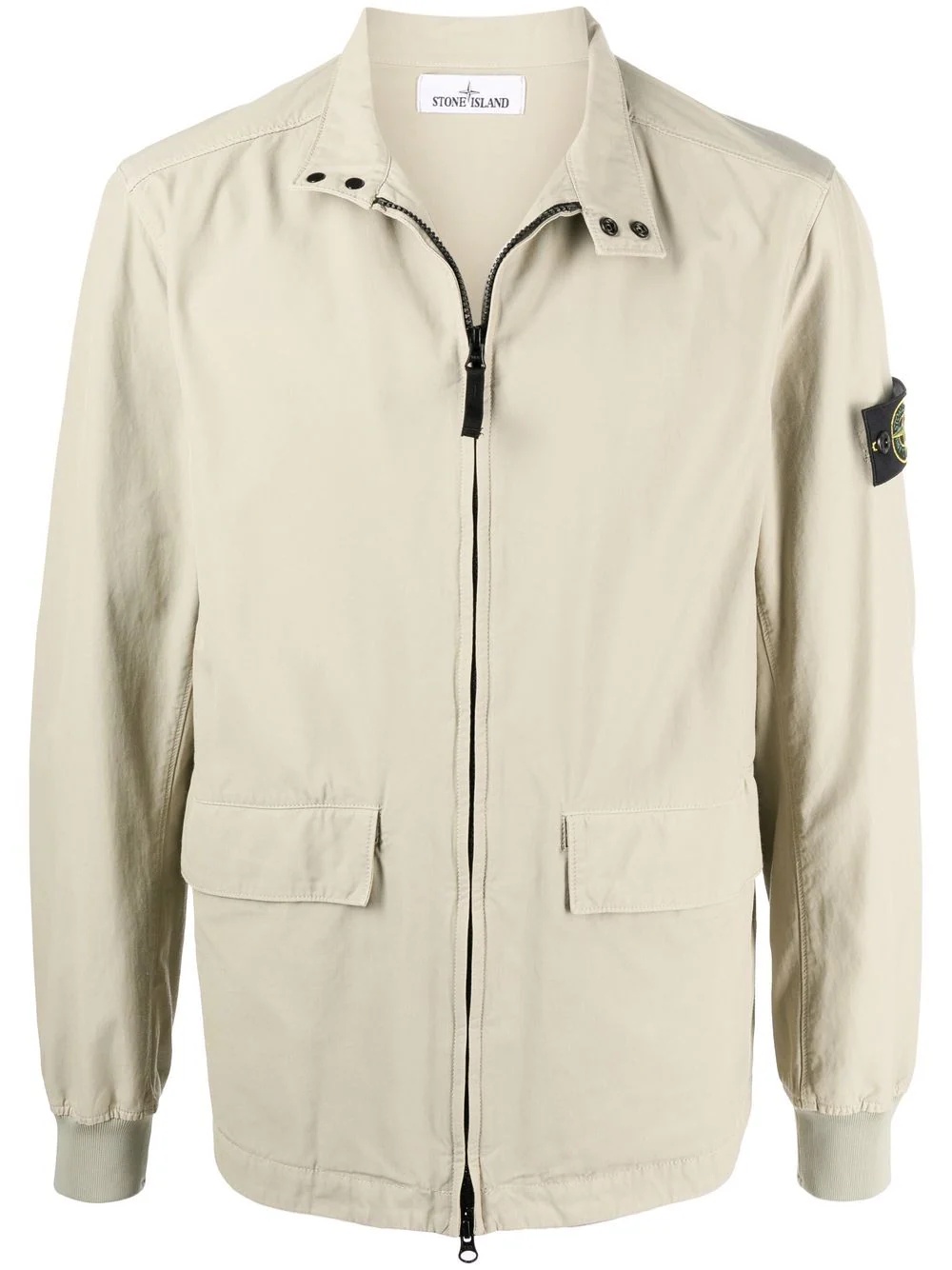 Compass-badge lightweight jacket - 1