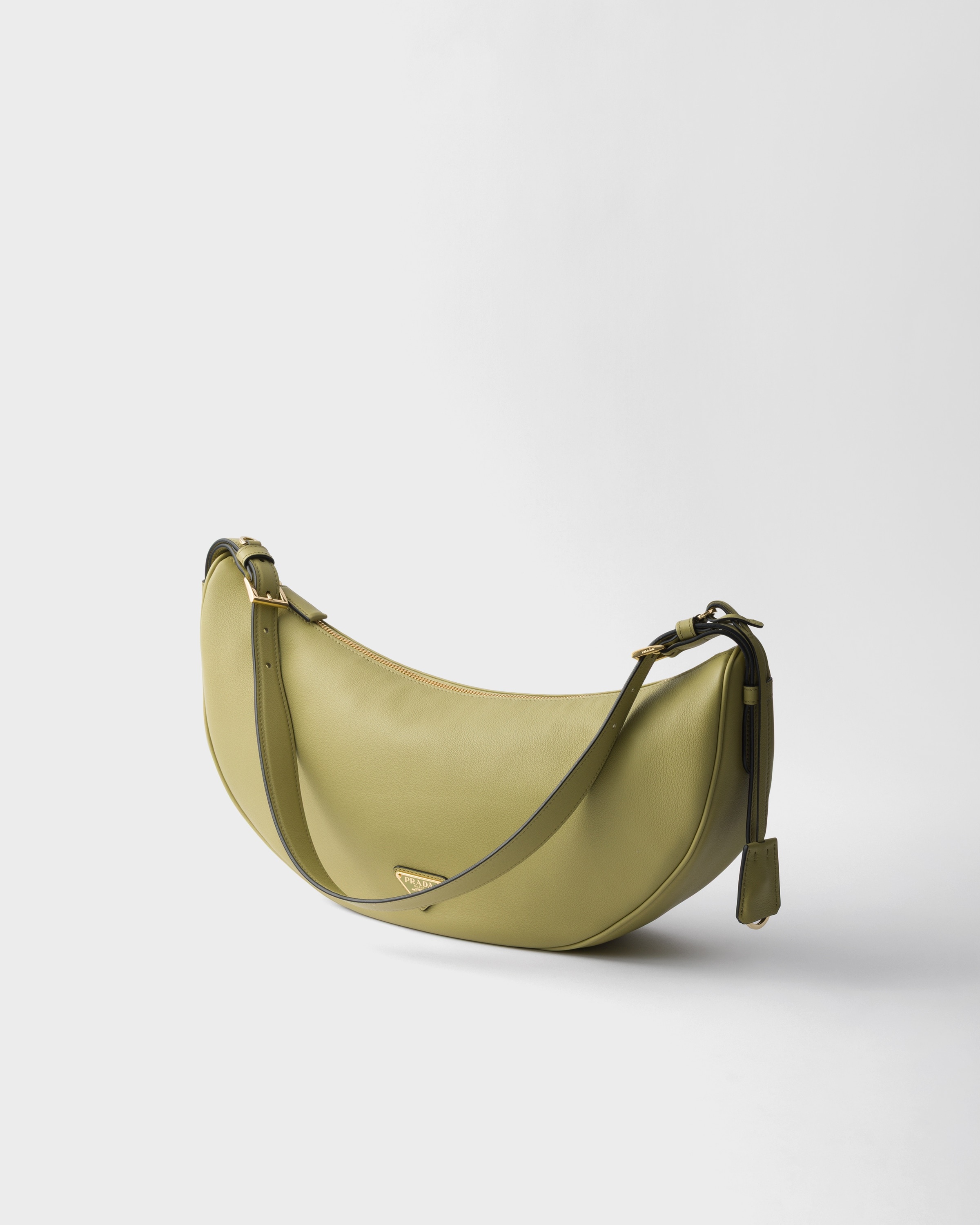Prada Demi-lune large leather shoulder bag - 2