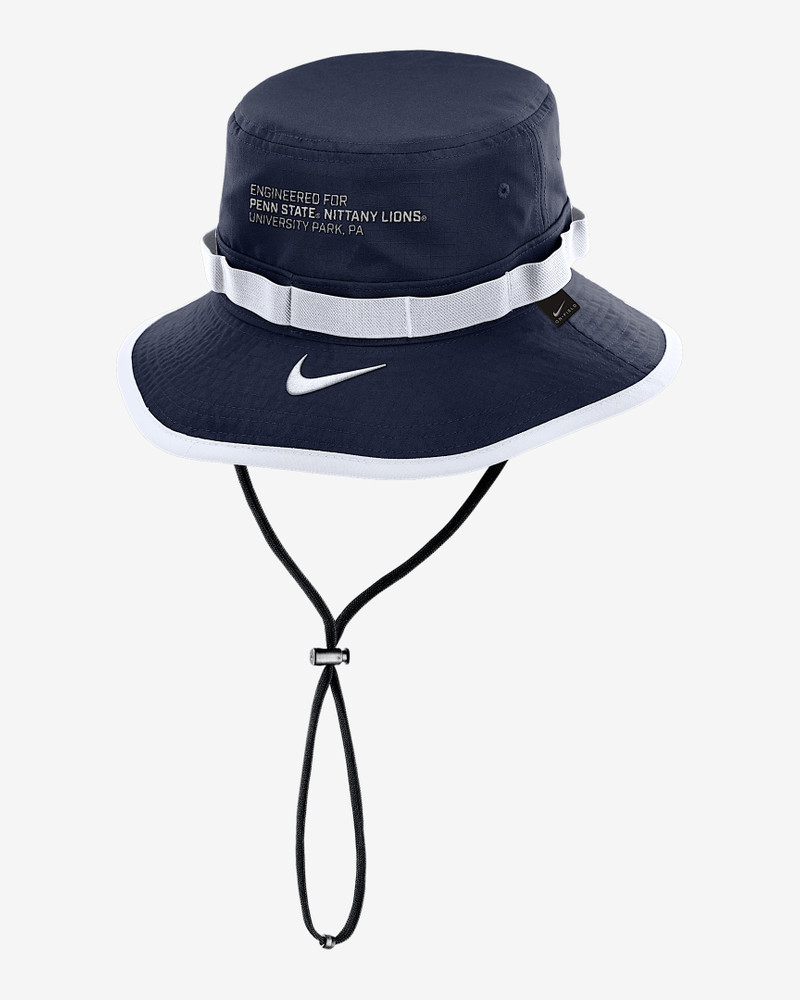 Nike Penn State Sideline Apex Gameday Boonie Men's Nike Dri-FIT College Bucket Hat outlook