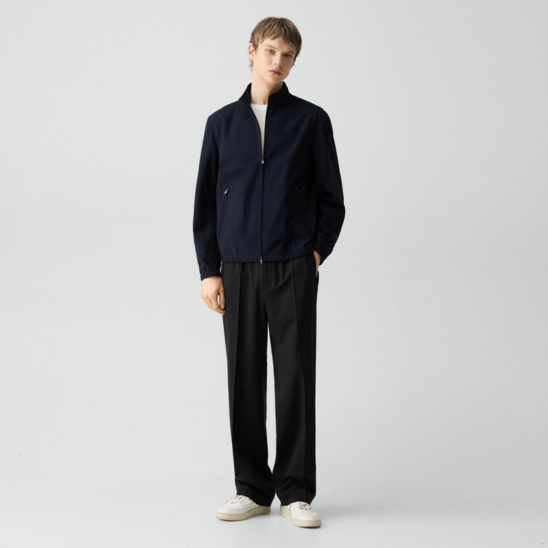 Theory Straight Zip Jacket in Precision Ponte outlook