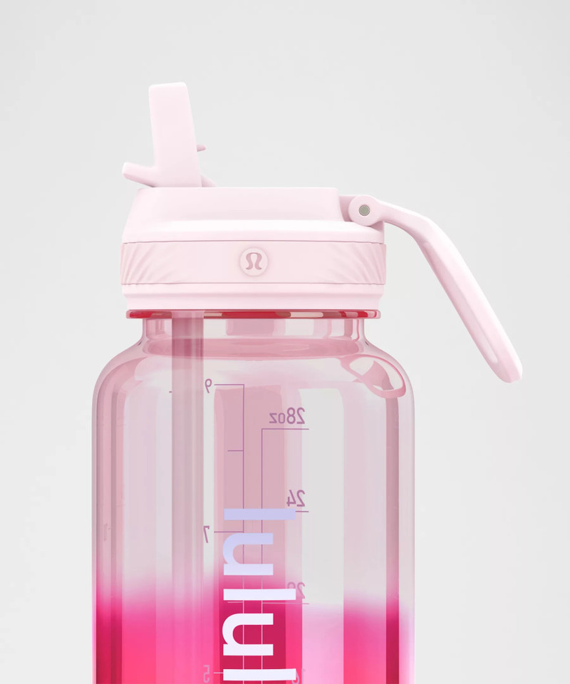 Back to Life Clear Bottle 32oz *Straw Lid 3