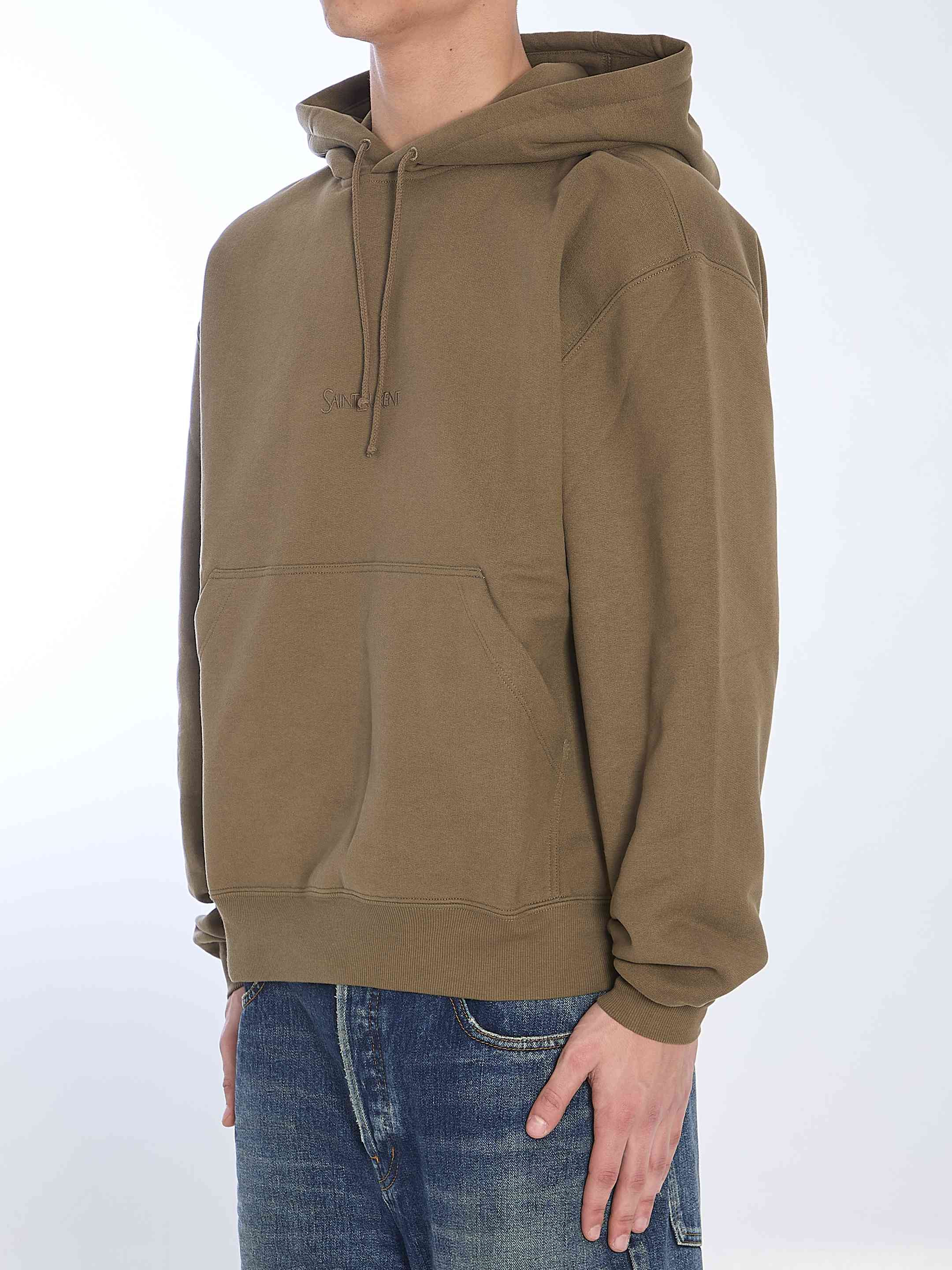 Saint Laurent Men Hoodie With Logo - 2