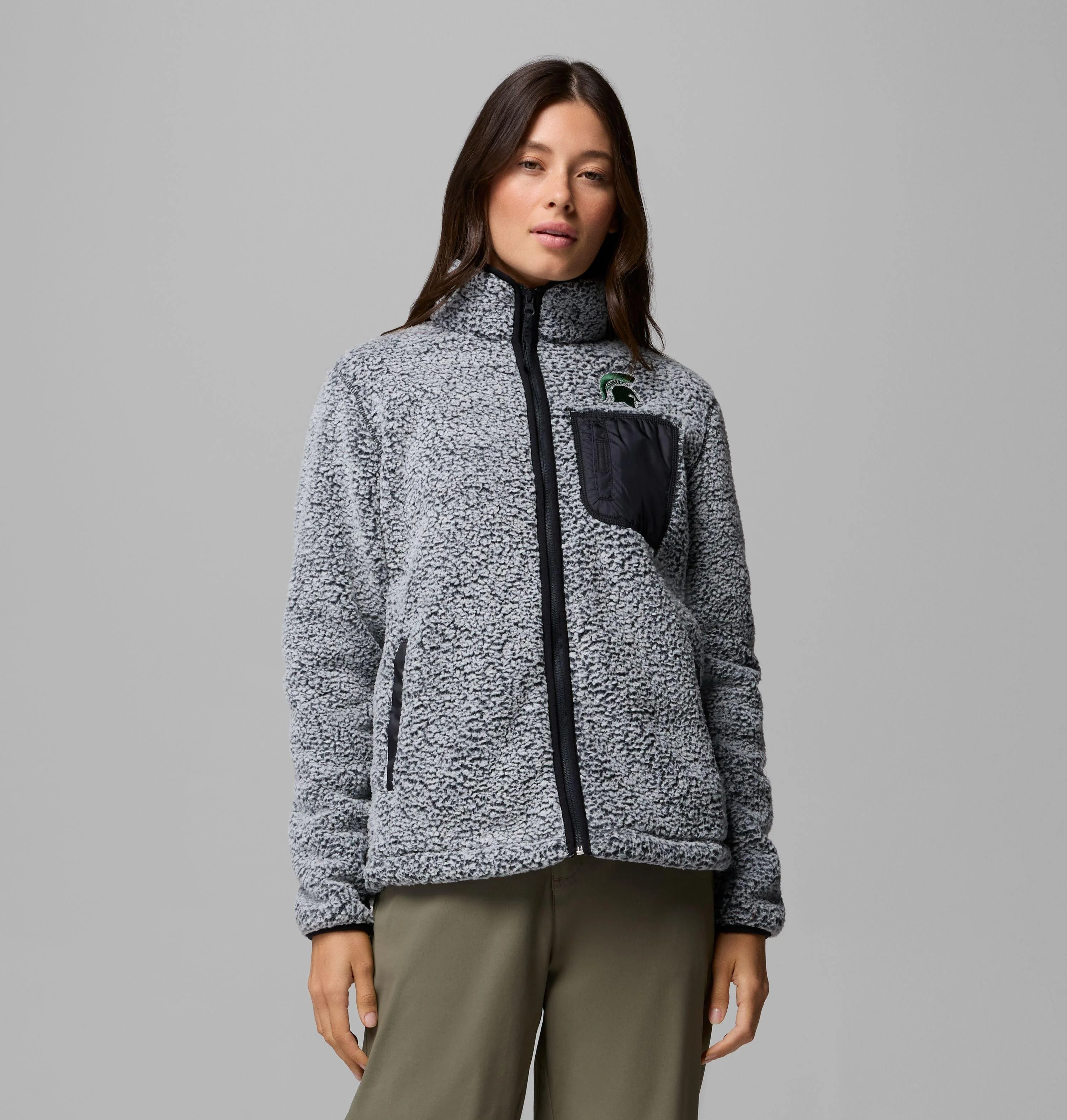 Women's Collegiate West Bend Full Zip Fleece - Michigan - 1