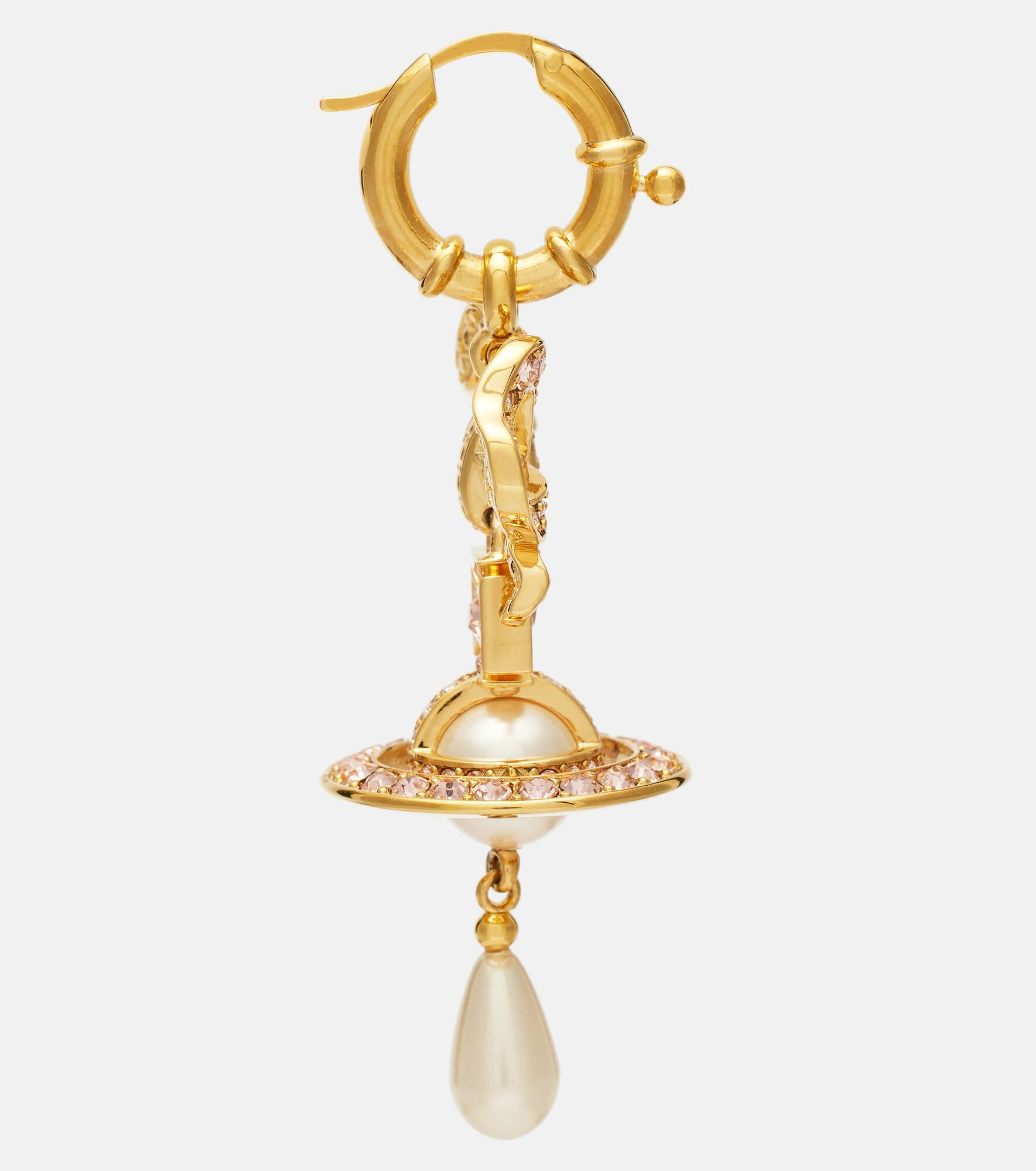Rigoberta faux pearl drop earrings - 2