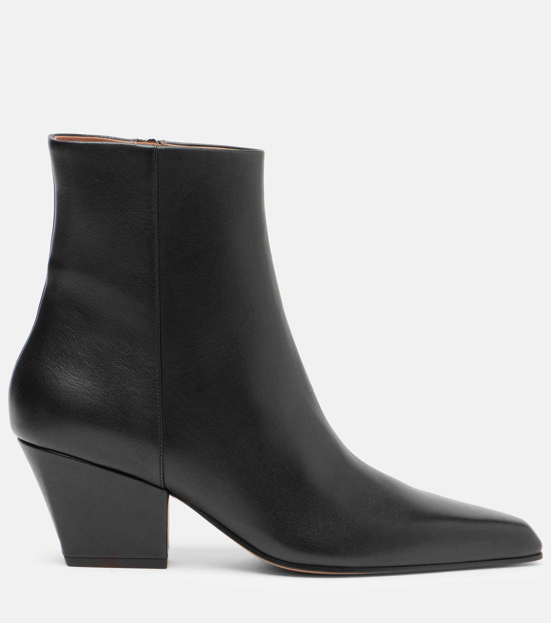 Jane 60 leather ankle boots - 4