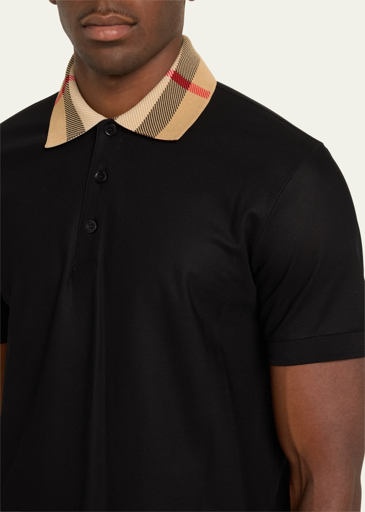 Men's Cody Check-Collar Polo Shirt - 5