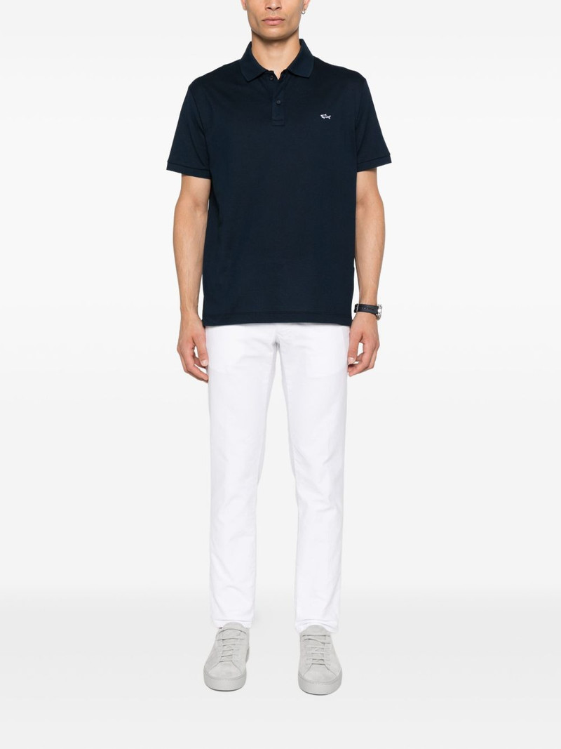 Paul & Shark embroidered logo polo shirt outlook